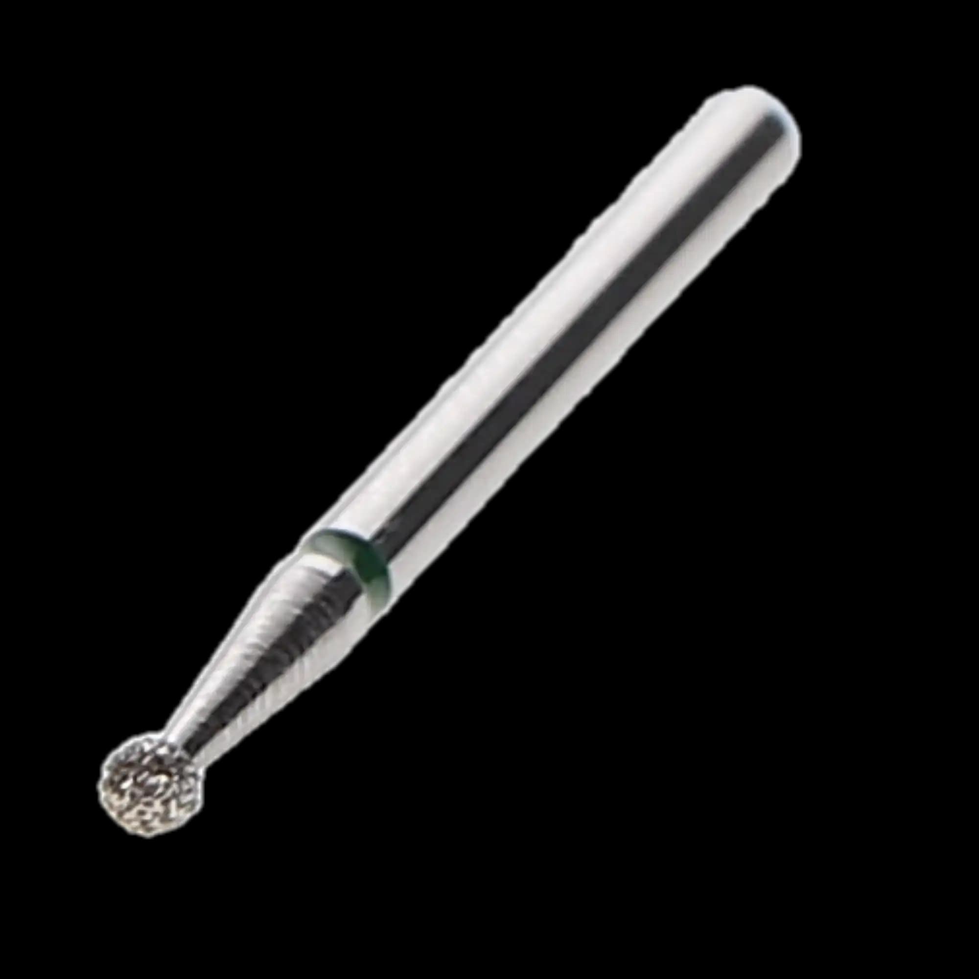 HSB House Brand Round Diamond Bur 801L-014C, Coarse Grit, Long Surgical Length, 1.4mm Head, 10/Pk, 401785 - Round Diamonds 801L-014C 10/Pk, 401785 - Image 1
