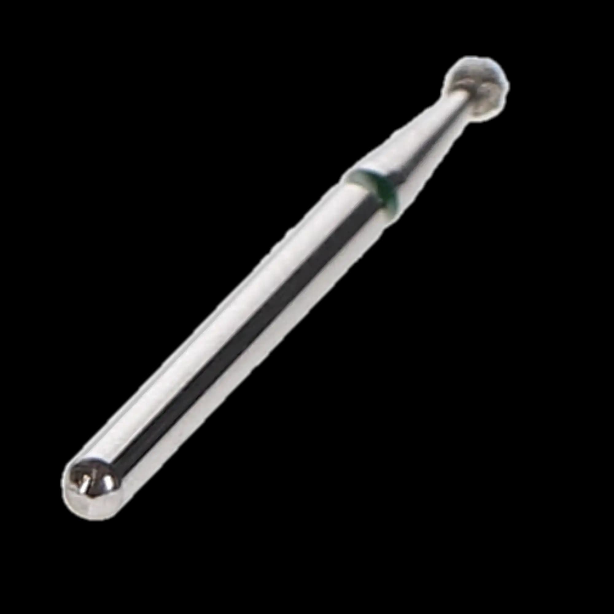 HSB House Brand Round Diamond Bur 801L-014C, Coarse Grit, Long Surgical Length, 1.4mm Head, 10/Pk, 401785 thumbnail 2