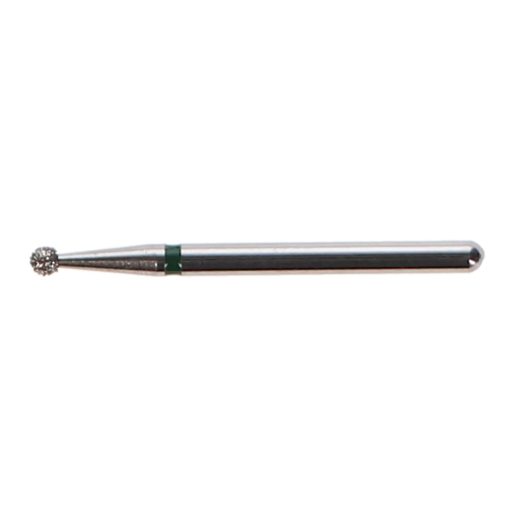 HSB House Brand Round Diamond Bur 801L-014C, Coarse Grit, Long Surgical Length, 1.4mm Head, 10/Pk, 401785 thumbnail 4
