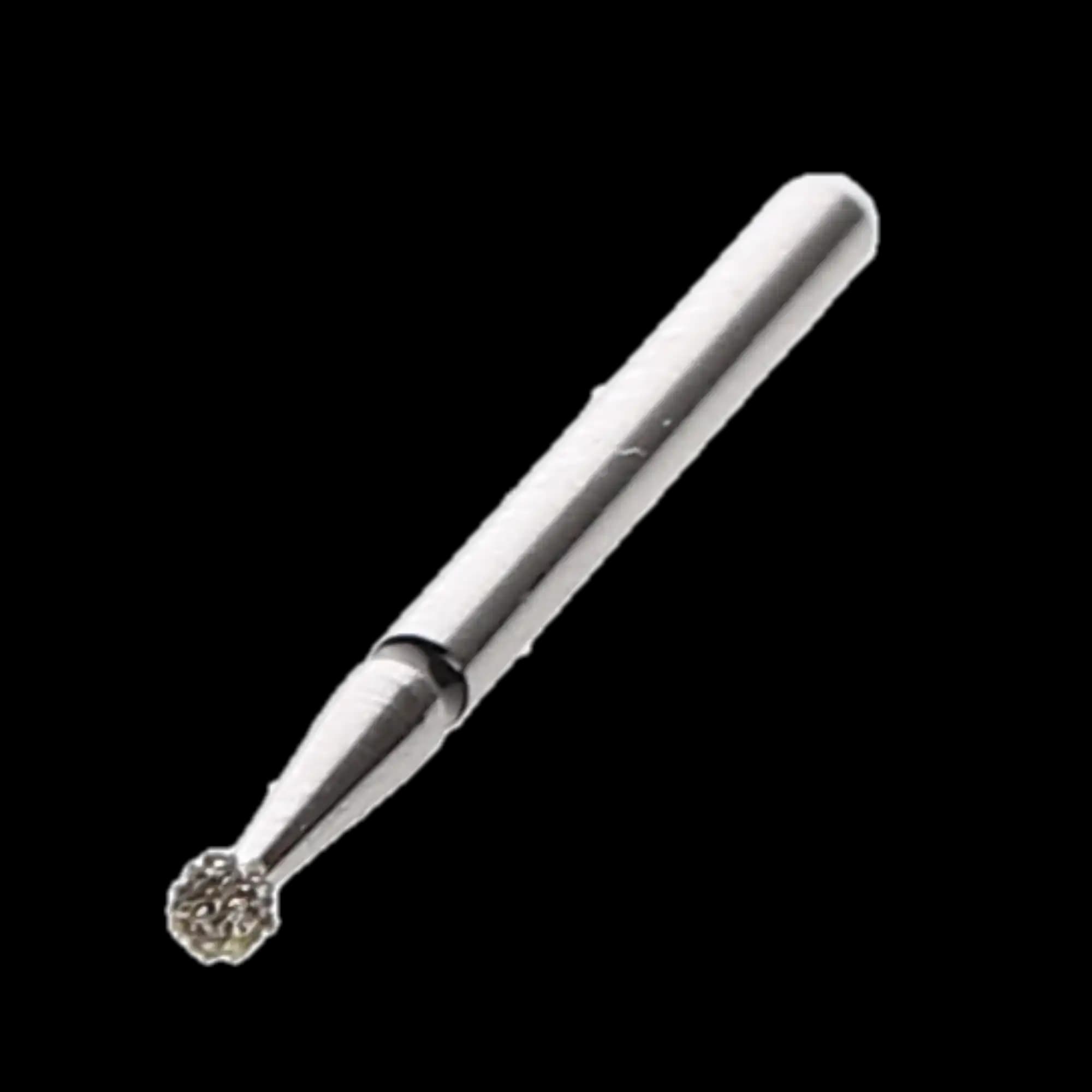 HSB House Brand Round Diamond Bur 801L-014SC, Super Coarse, 1.4 mm Head, Long Surgical Length, 10/Pk, 401786 - Round Diamonds 801L-014SC 10/Pk, 401786 - Image 1