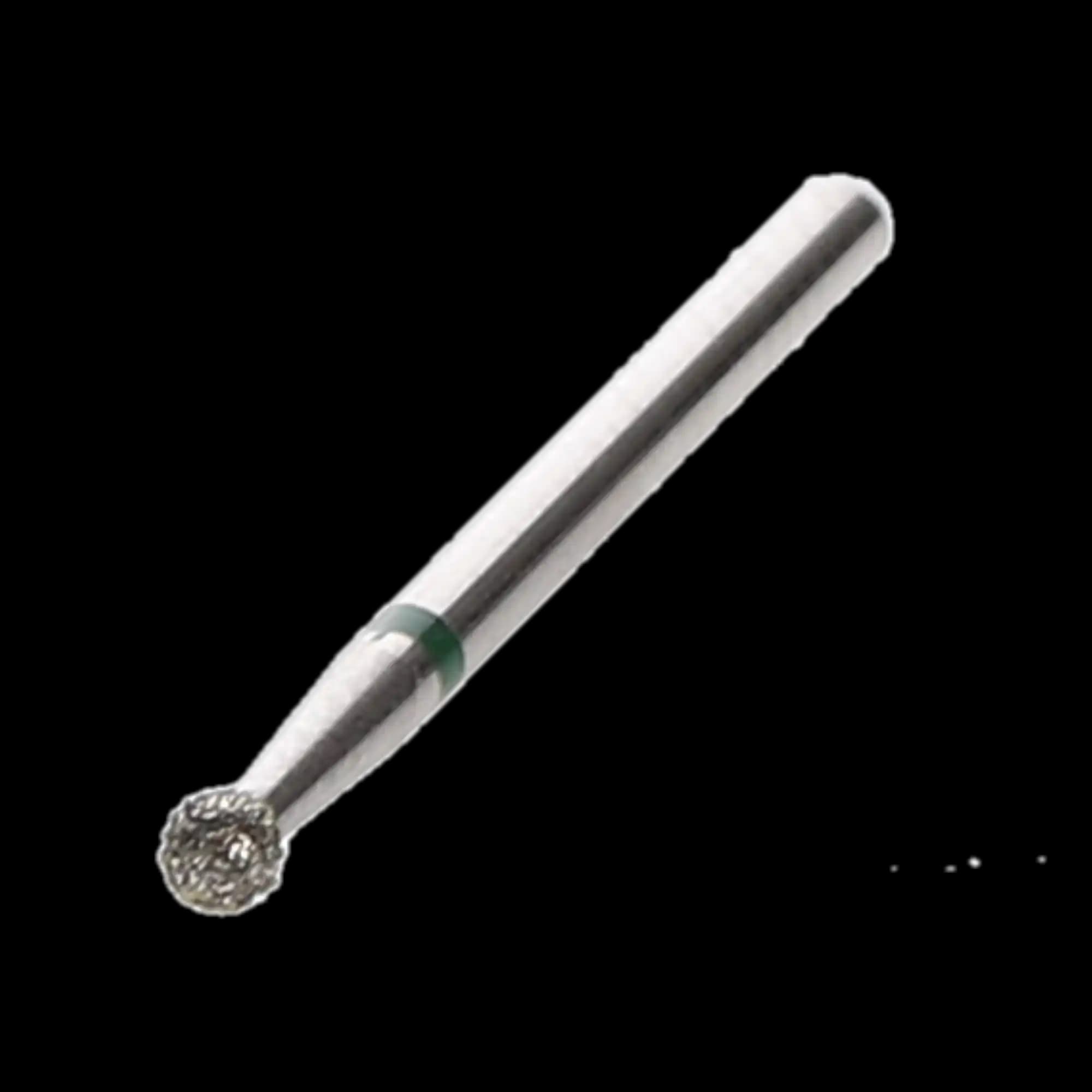 HSB House Brand Round Diamond Bur 801L-018C, Coarse Grit, 1.8 mm Head, Long Shank, 10/Pk, 401787 - Round Diamonds 801L-018C 10/Pk, 401787 - Image 1
