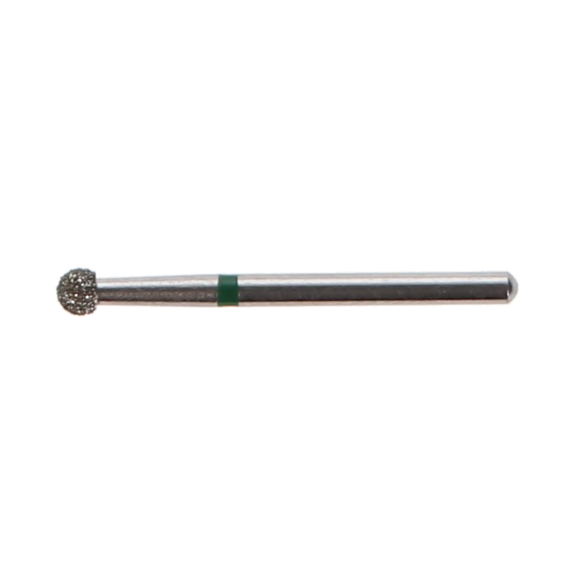 HSB House Brand Round Diamond Bur 801L-022C, Coarse Grit, 2.2 mm Head, Long Surgical Length, 10/Pk, 401789 thumbnail 4