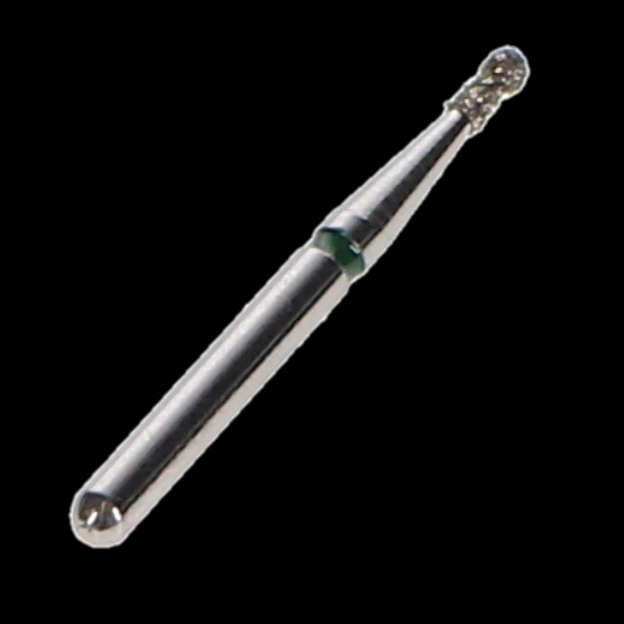 HSB House Brand Round/Neck Diamond Bur, 802-012C, Coarse Grit, 1.2 mm Head, 10/Pk, 401792 thumbnail 2