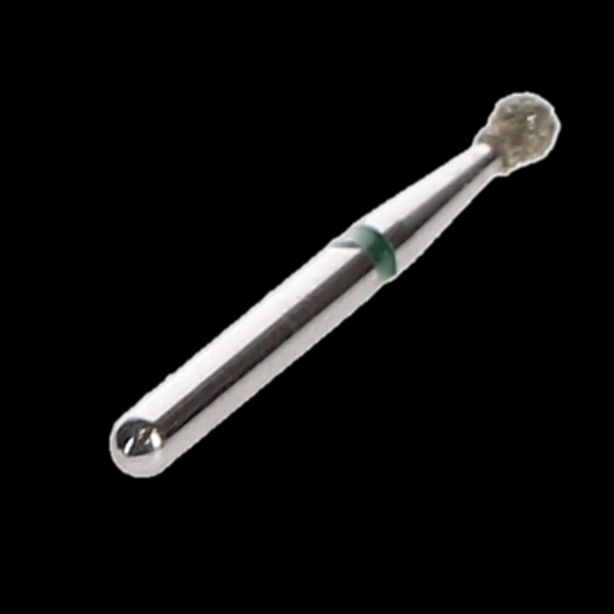HSB Round/Neck Diamond Bur 802-016C, Coarse Grit, 1.6mm Head, 10/Pk, 401795 thumbnail 2