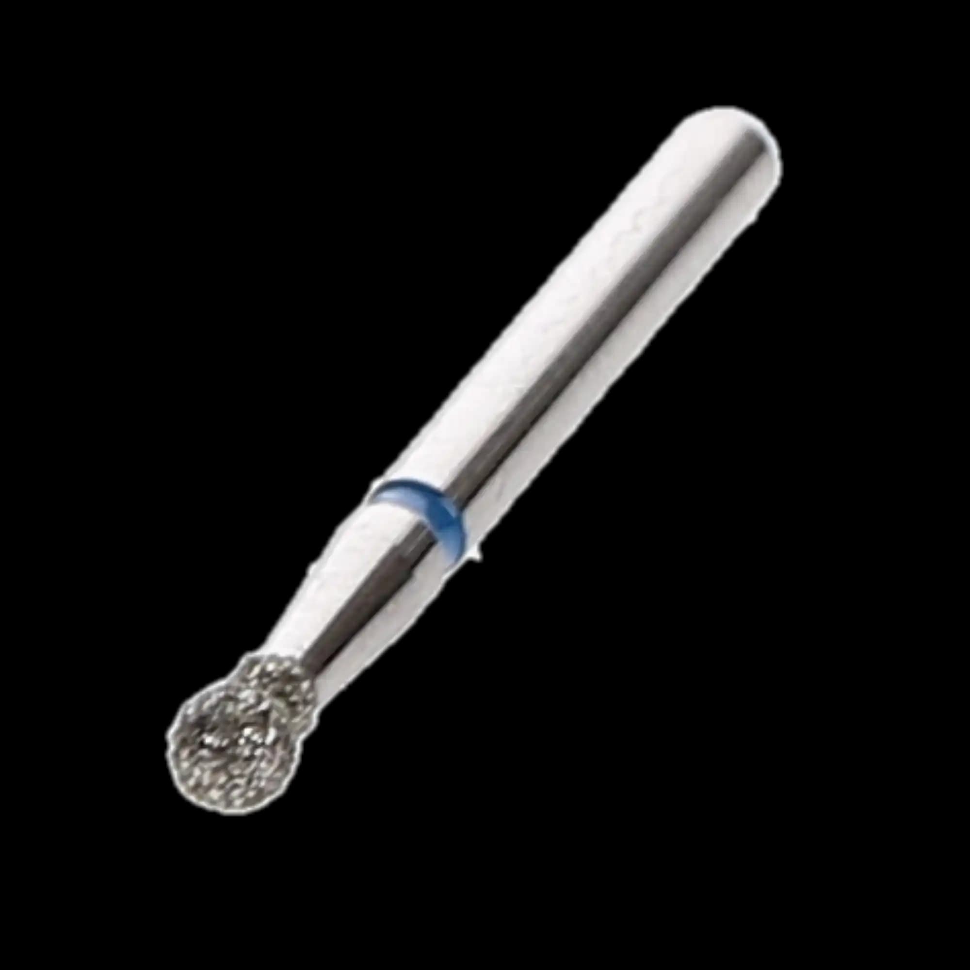HSB House Brand Dentistry Round/Neck Diamond Bur, 802-018M, Medium Grit, 1.8 mm Head, 10/Pk, 401797 - Round/Neck Diamonds 802-018M 10/Pk, 401797 - Image 1