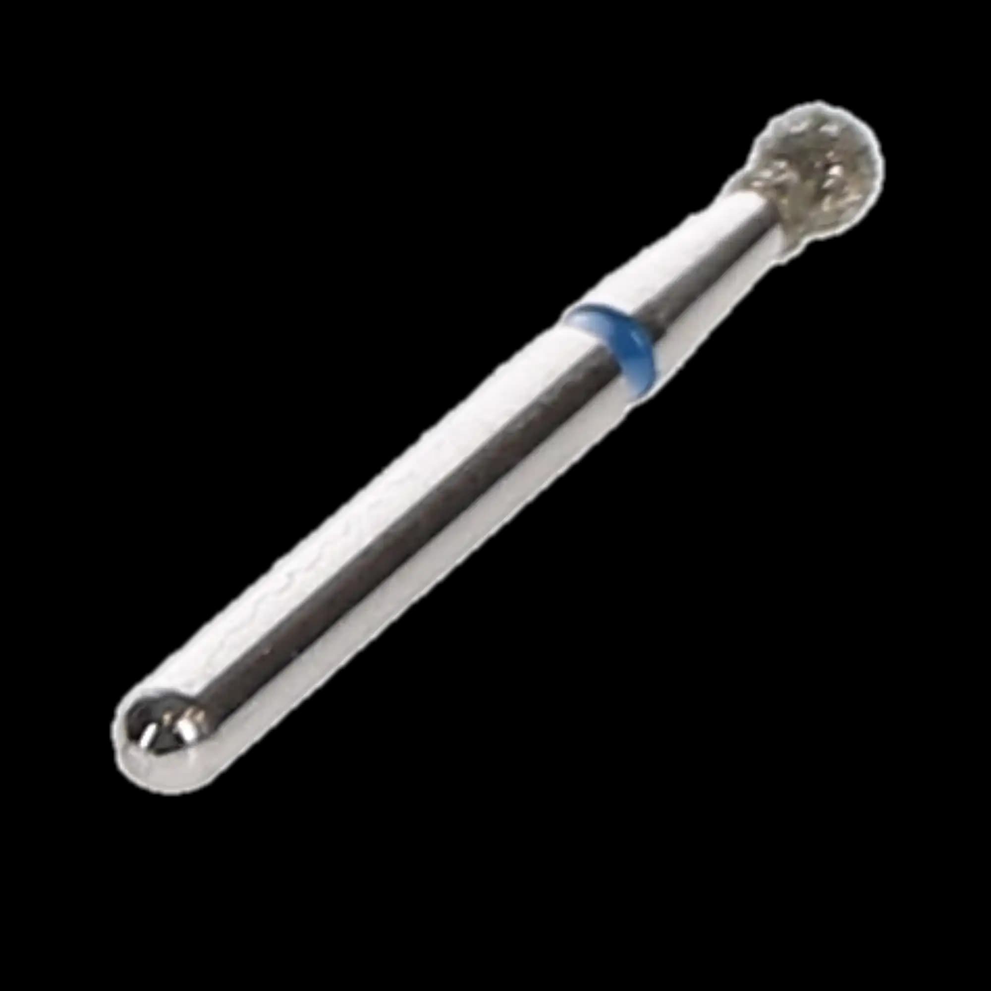 HSB House Brand Dentistry Round/Neck Diamond Bur, 802-018M, Medium Grit, 1.8 mm Head, 10/Pk, 401797 thumbnail 2