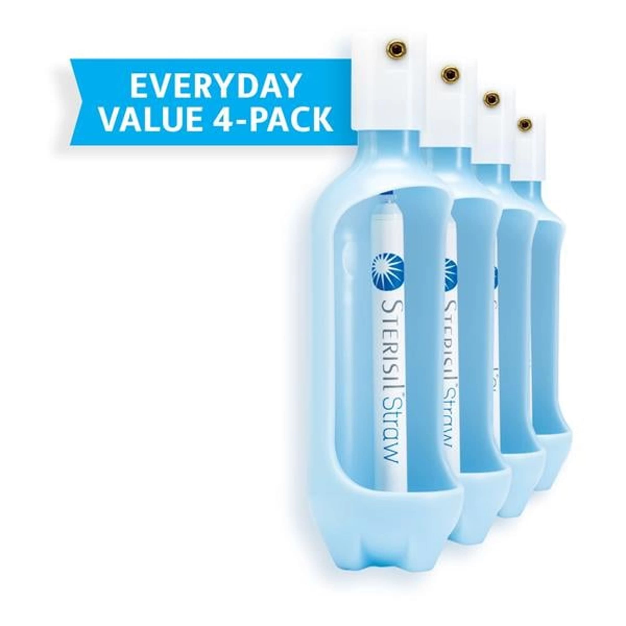 Sterisil Straw Everyday Value 4-Pack, Municipal, 365-Day Silver Ion Waterline Treatment, 4 Straws, S365M-VAL4 thumbnail 3