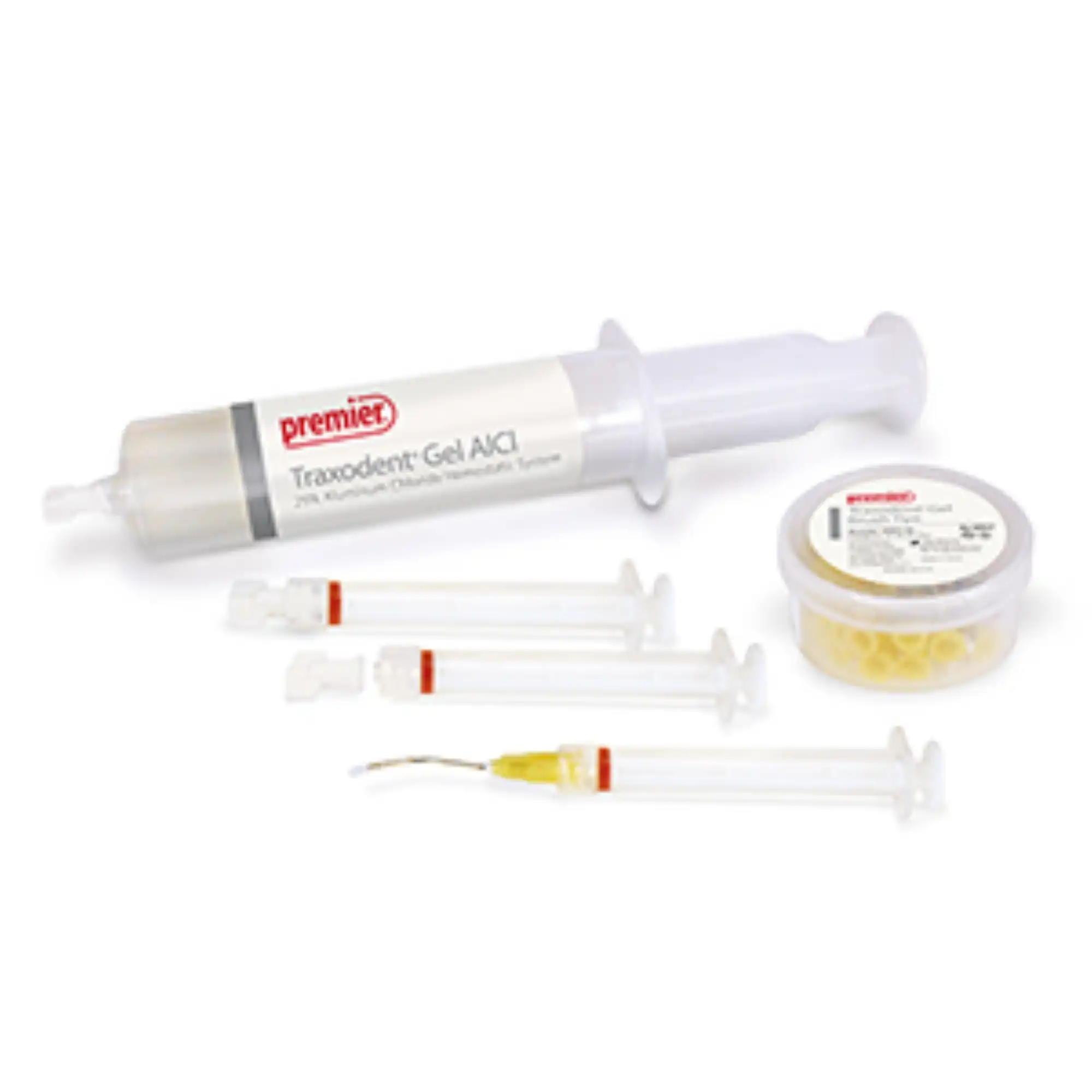 Premier Traxodent Gel AlCl Starter Kit, 25% Aluminum Chloride Hemostatic System, 30 mL Bulk Syringe, 9007101 thumbnail 2