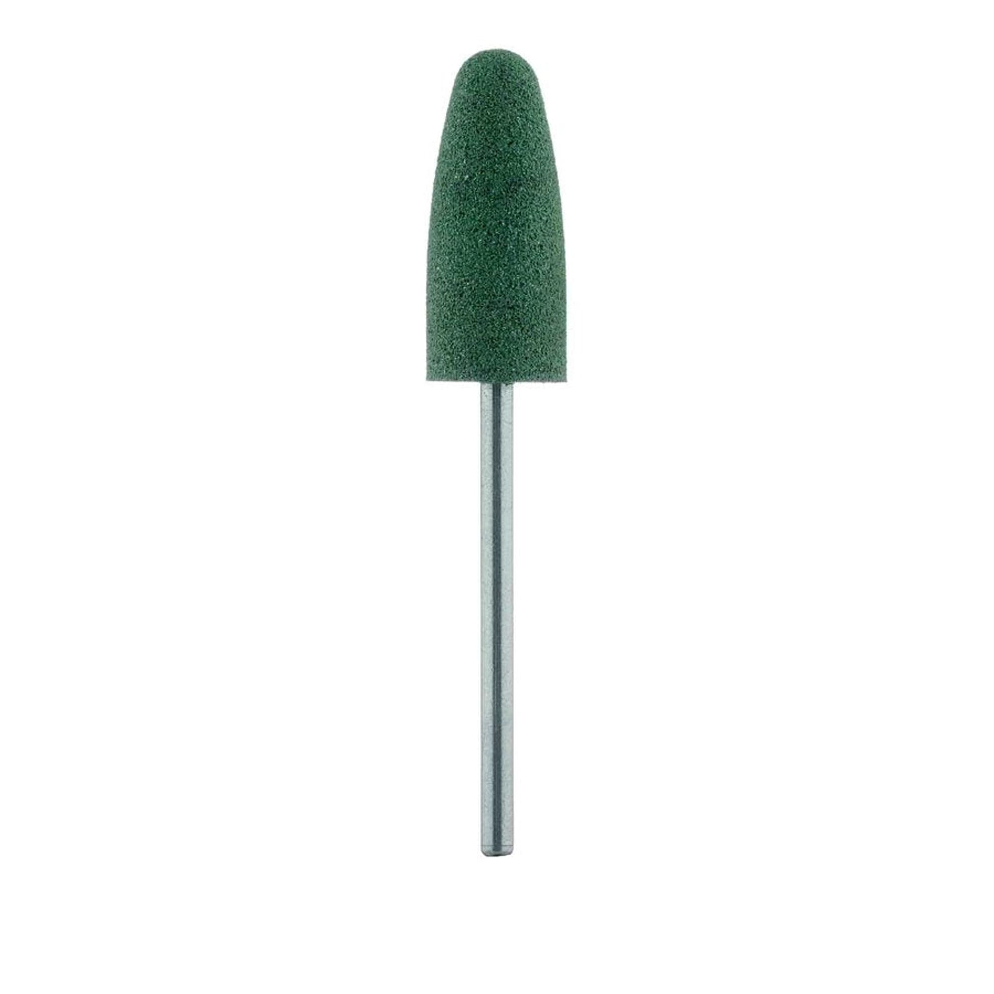 Meisinger 9573V-100-HP-GRN Coarse Acrylic Green Polisher, HP Shank, Cone/Bullet Shape, 10mm Head, Pack of 5 thumbnail 2