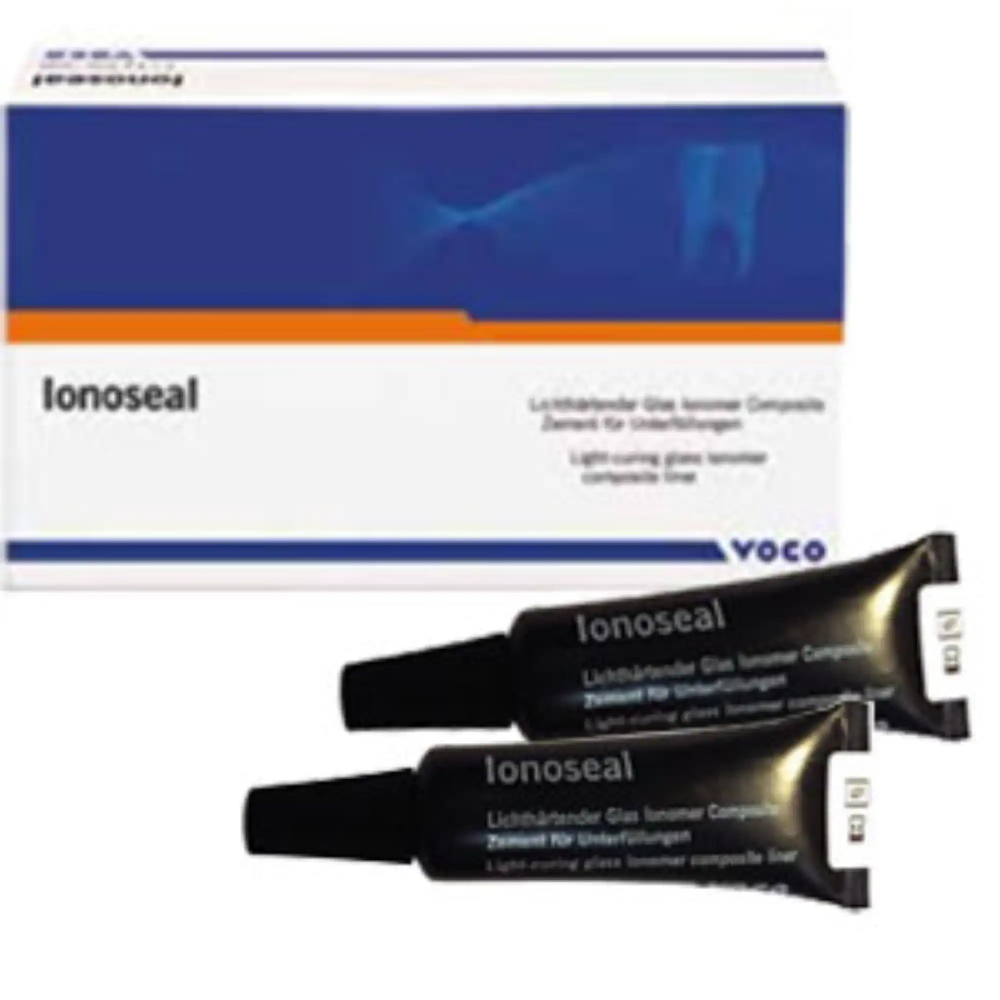 VOCO Ionoseal Glass Ionomer Cavity Liner, Light-Cured, 4g Tubes, 2/Pkg, 1126 thumbnail 9