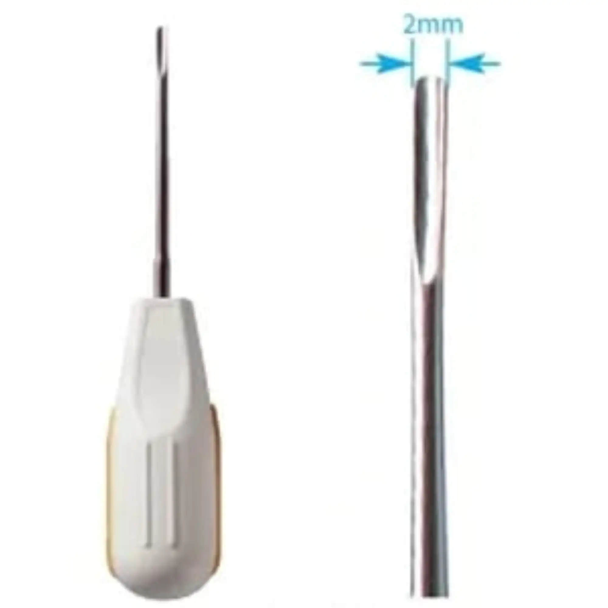Premium Plus2S Luxating Periotome Root Elevator, Stainless Steel, LXT-2S, 1/Pack - Premium Plus - Premium Plus2S Root Elevator Luxating Periotome Type 1/pack Stainless Steel Root Elevator - Lxt-2S - Image 1