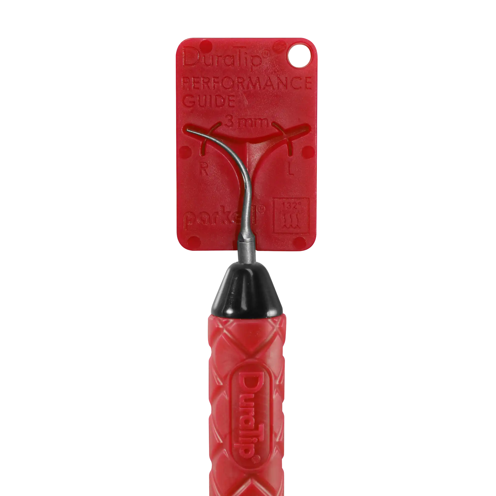 DuraTip 30K Perio Slim Right Ultrasonic Insert, Red Grip, DURA30-PSR thumbnail 2