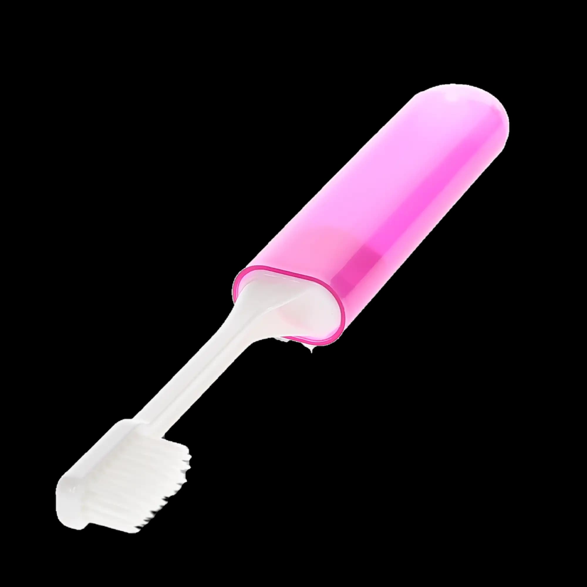 HSB House Brand Dentistry Economy Travel Toothbrush, Individually Cello-Wrapped, 72/Pack thumbnail 3