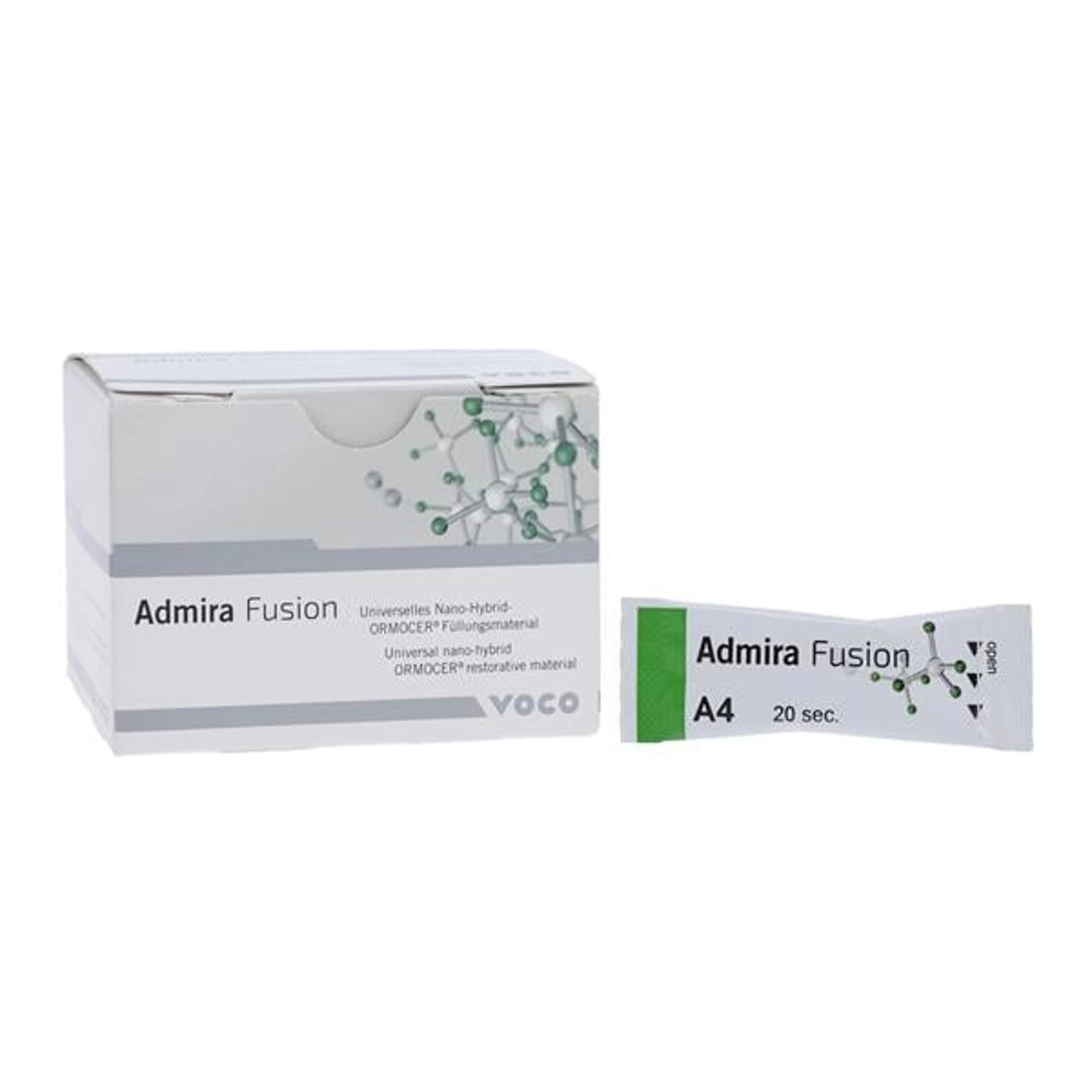 Admira Fusion Universal Nano-ORMOCER Restorative Capsules, Shade A4, 0.2 g, 15/Pk thumbnail 7