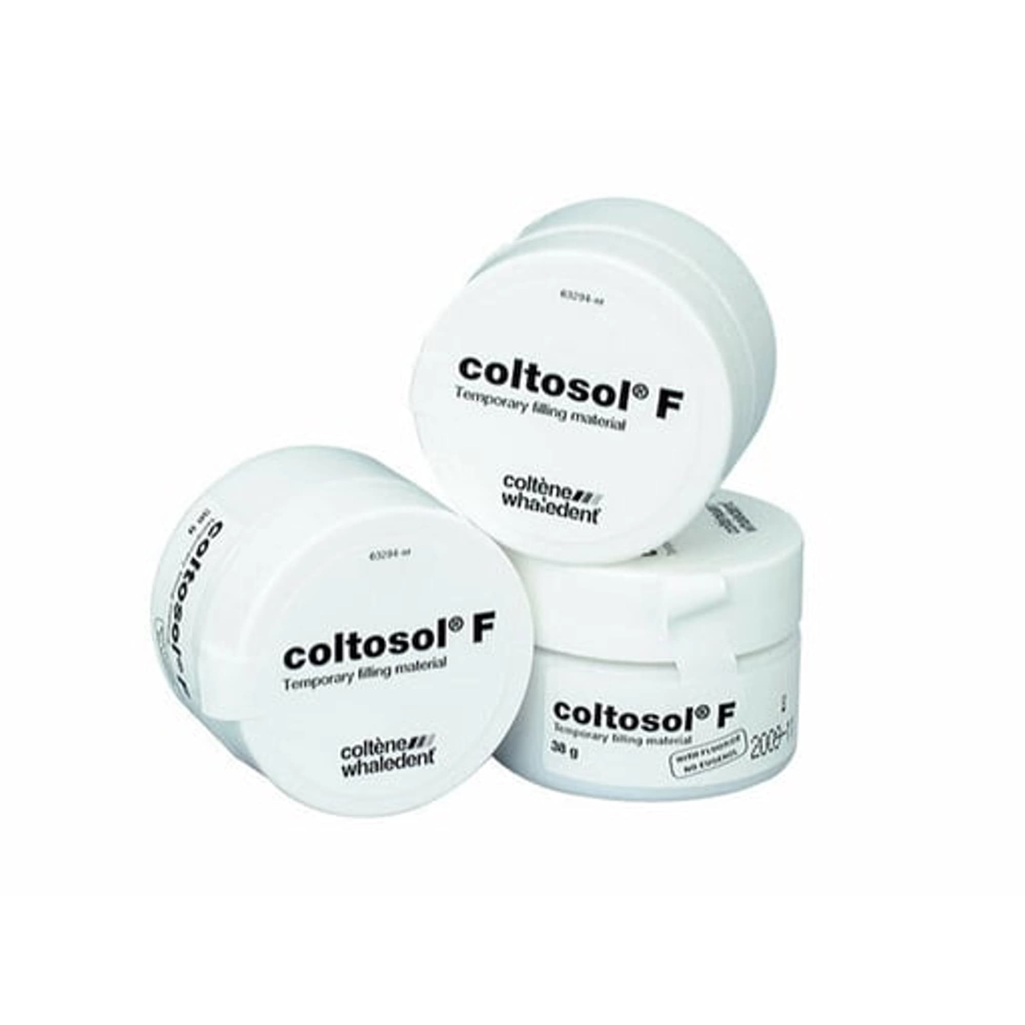 Coltosol F Temporary Filling Material, Non-Eugenol, Moisture-Curing, 3 Jars of 38 g Each, C5911 - Coltosol F Temporary Filling Material 3 Jars Of 38 G Each. Creamy Consistency For Easy, C5911 - Image 1
