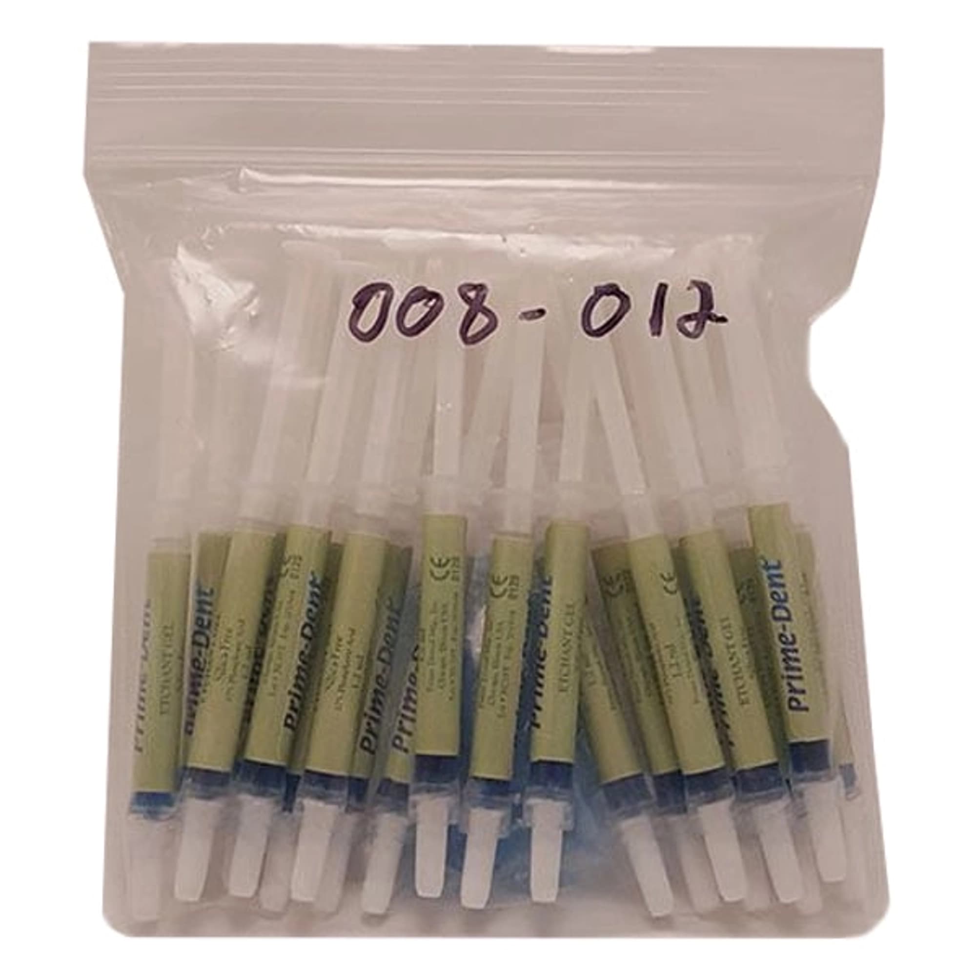 Prime-Dent Blue Etchant Gel, 37% Phosphoric Acid, 20 x 1.2 mL Syringes, 008-012 - Prime-Dent Blue Etchant Gel 37% Phosphoric Acid syr Kit. Includes: 20 X 1.2Ml syrs, 008-012 - Image 1