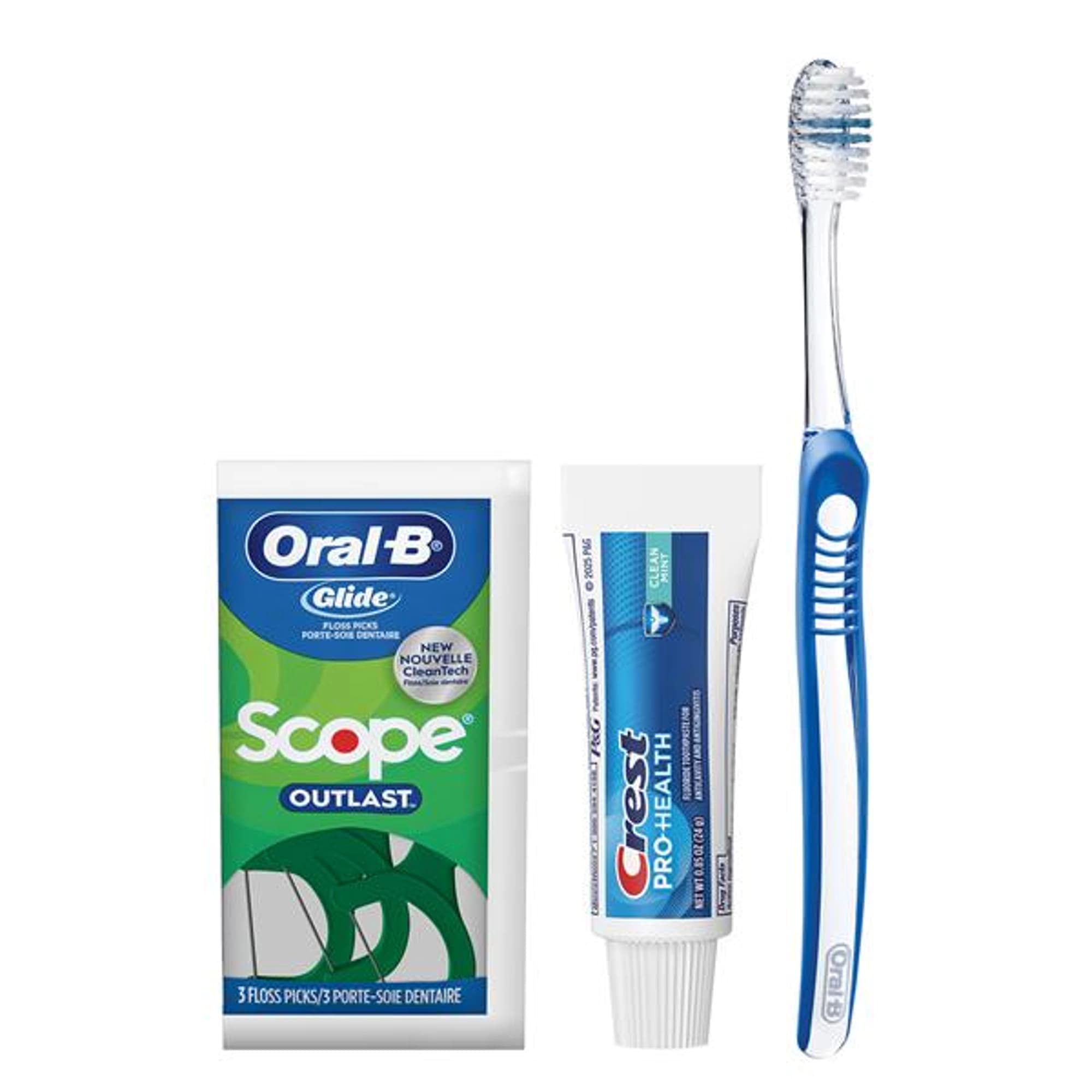 Crest Oral-B Basic Solution Manual Toothbrush Bundle, 144 Bundles/Case, 80842536 thumbnail 3