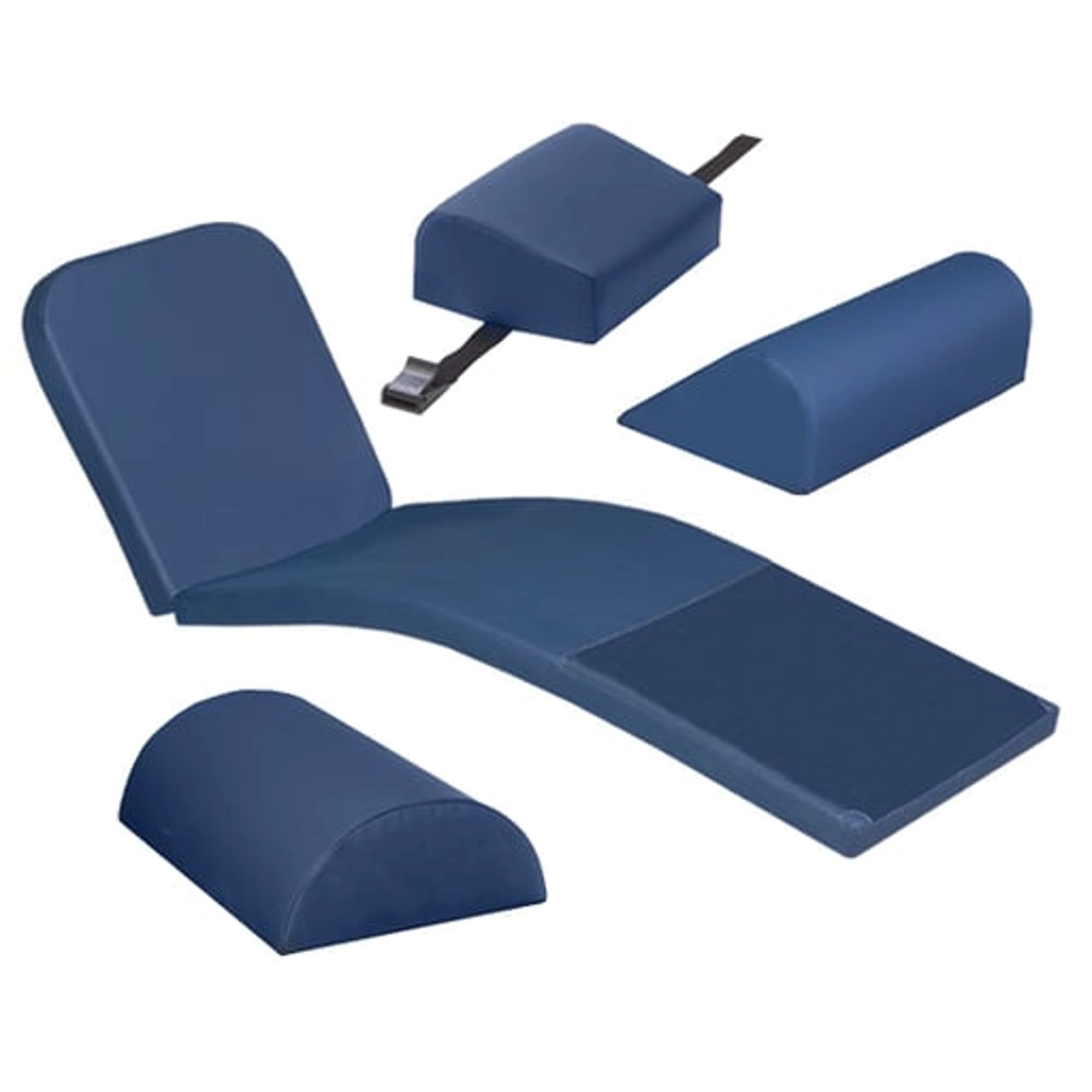 Mediposture Classic Dental Chair Overlay System with 4" Memory Headrest, MDC704-MDC204 - Mediposture Dental Chair Overlay System W/4" Classic Memory Headrest, MDC704-MDC204 - Image 1