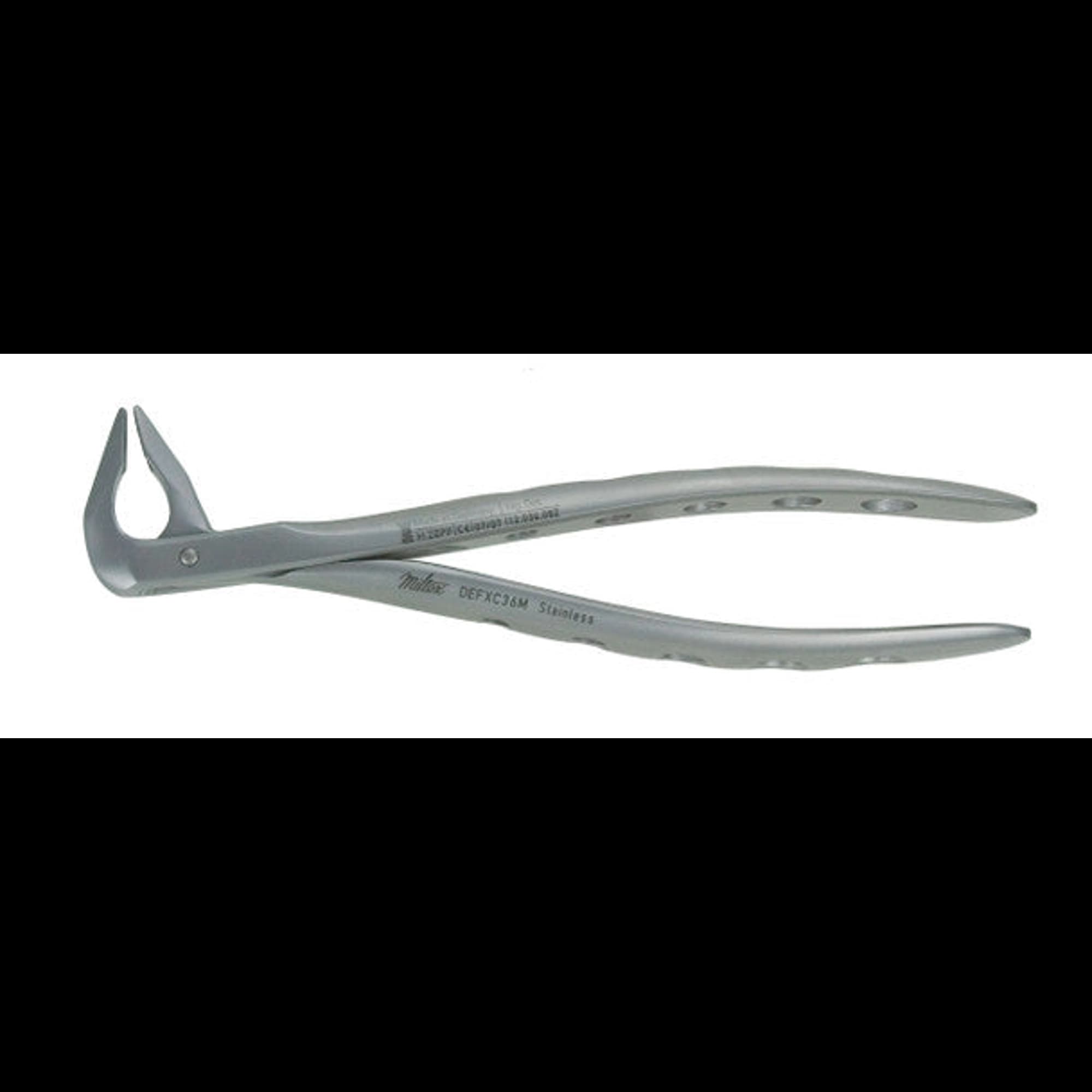 Miltex Instrument Extracting Forceps, 36M Xcision Pattern, Stainless Steel, DEFXC36M - Extracting Forceps, 36M, Xcision, DEFXC36M - Image 1
