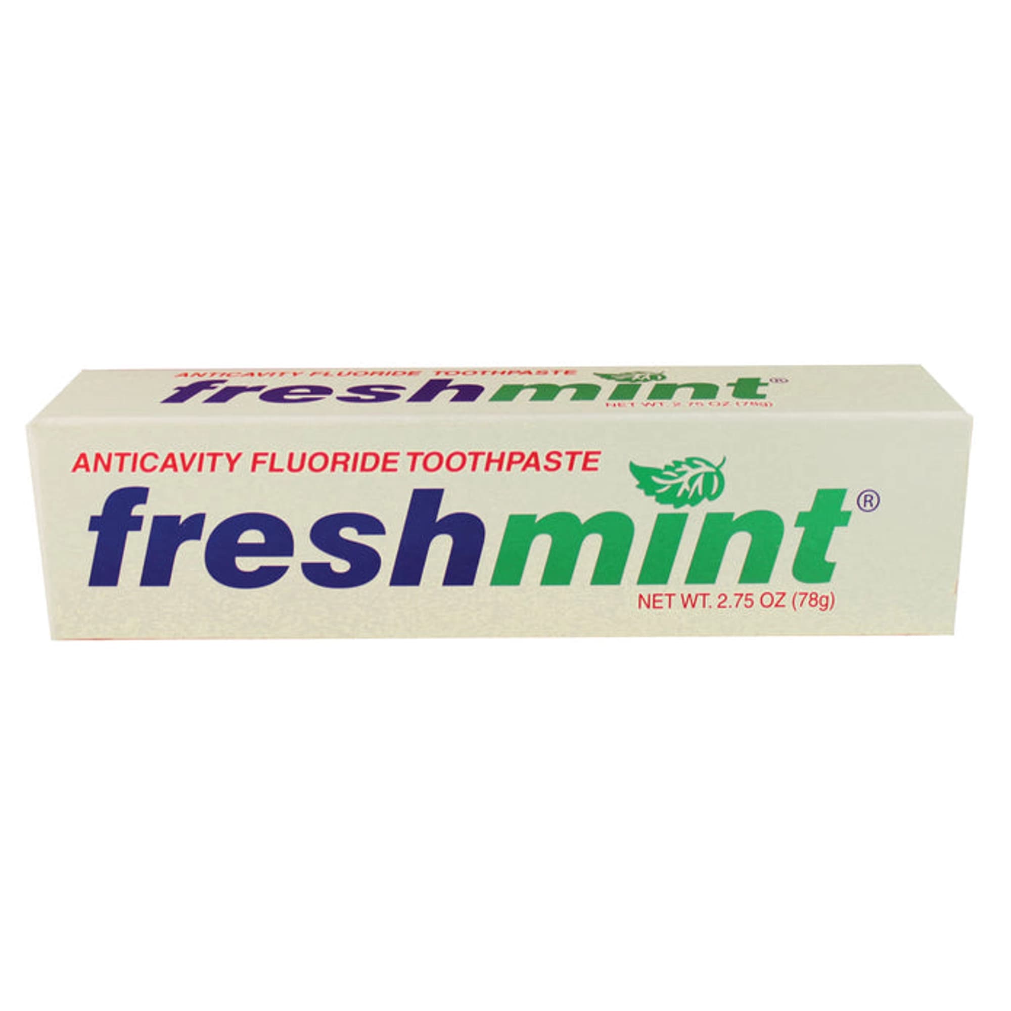 New World Imports Anticavity Fluoride Toothpaste, Fresh Mint, 2.75 oz Tube, Individually Boxed, 144/Case, TP275 thumbnail 6