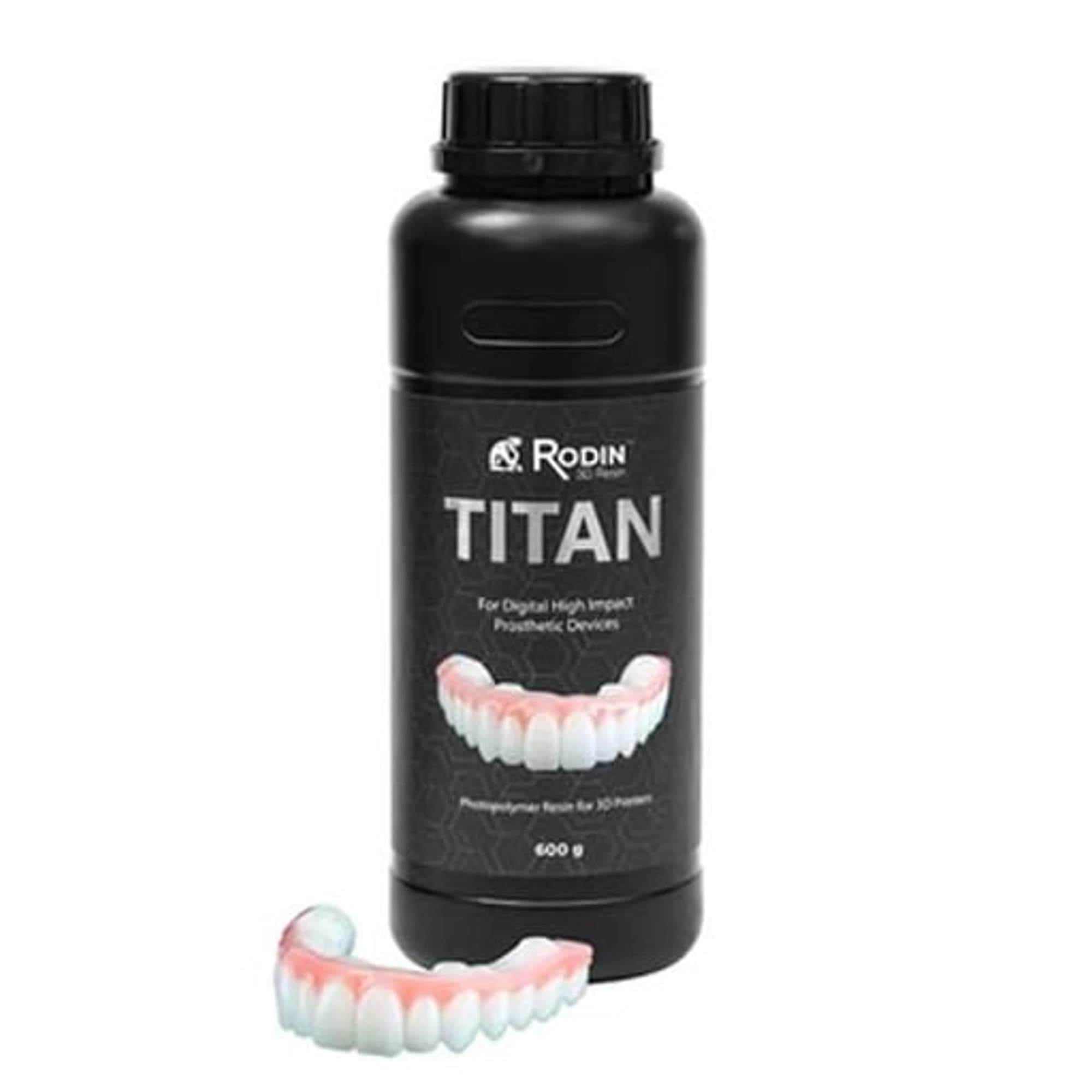 Pac-Dent Rodin Titan Ceramic Nanohybrid 3D Printing Resin, Shade 0M3, 600g Bottle, 23991 thumbnail 2