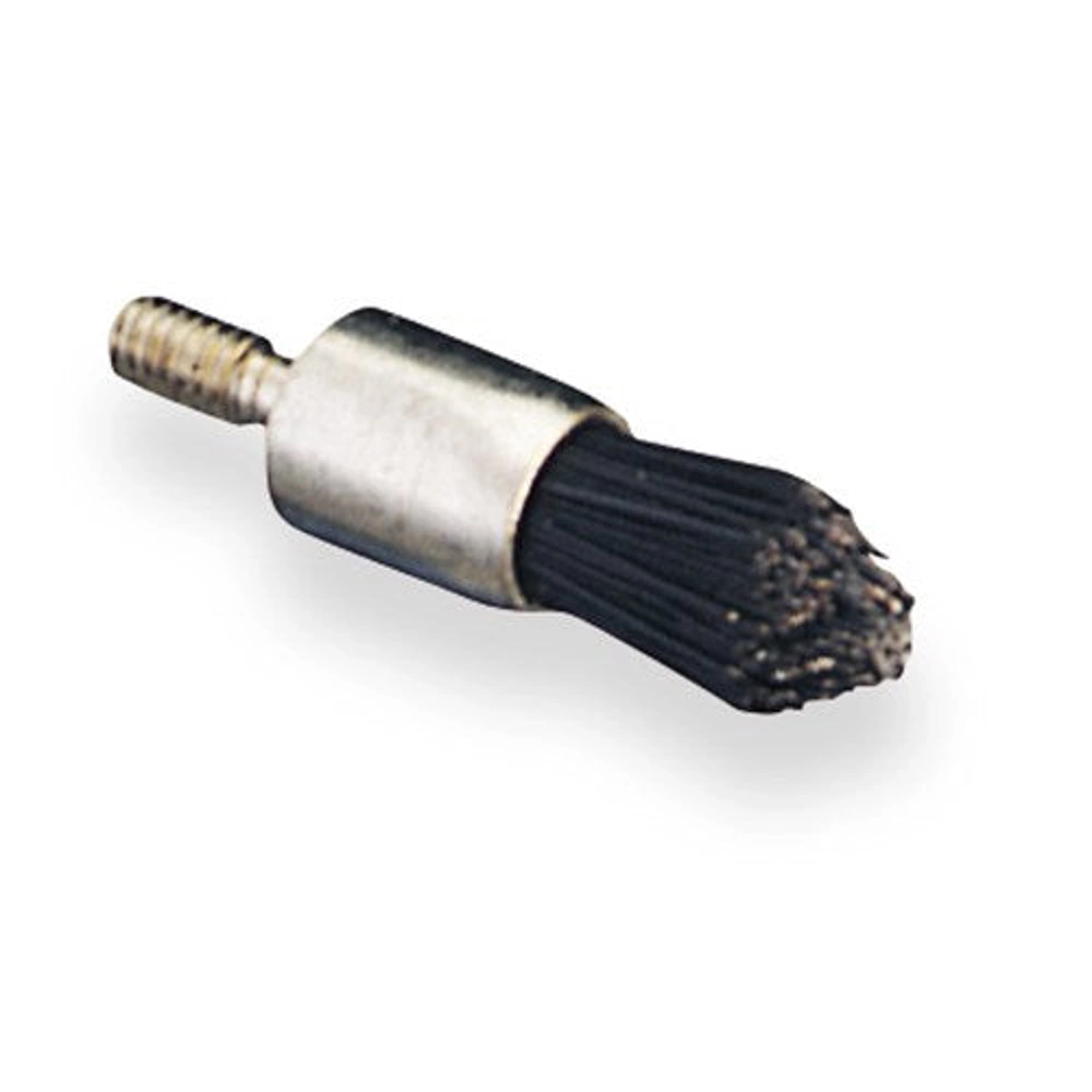 Young Dental Midget Pointed Prophy Brush, Screw-Type, Firm Black Bristles, 144/Box, 090501 - Young - Brush Midget Pntd Scr 144, 090501 - Image 1
