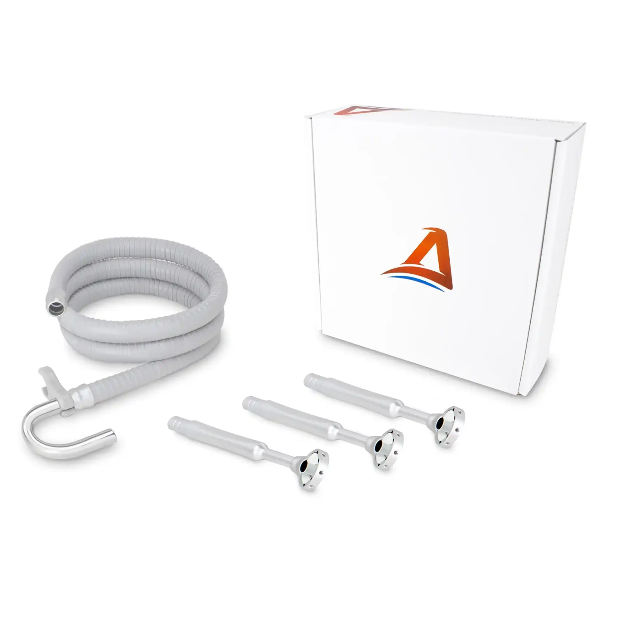 AscentCare Dental VacuVUE HVE Mirror 3 Pack Starter Kit, Size 4, with Feather Flex Kit and Mirror Face/O-Ring Replacement Set, 4VVUES3 - AscentCare Dental - VacuVUE HVE Mirror 3 Pack Starter Kit, (3) Size 4 VacuVUE HVE Mirrors, (1) Feather Flex Kit, (1) Complimentary Mirror Face/O-ring replacement set, 4VVUES3 - Image 1