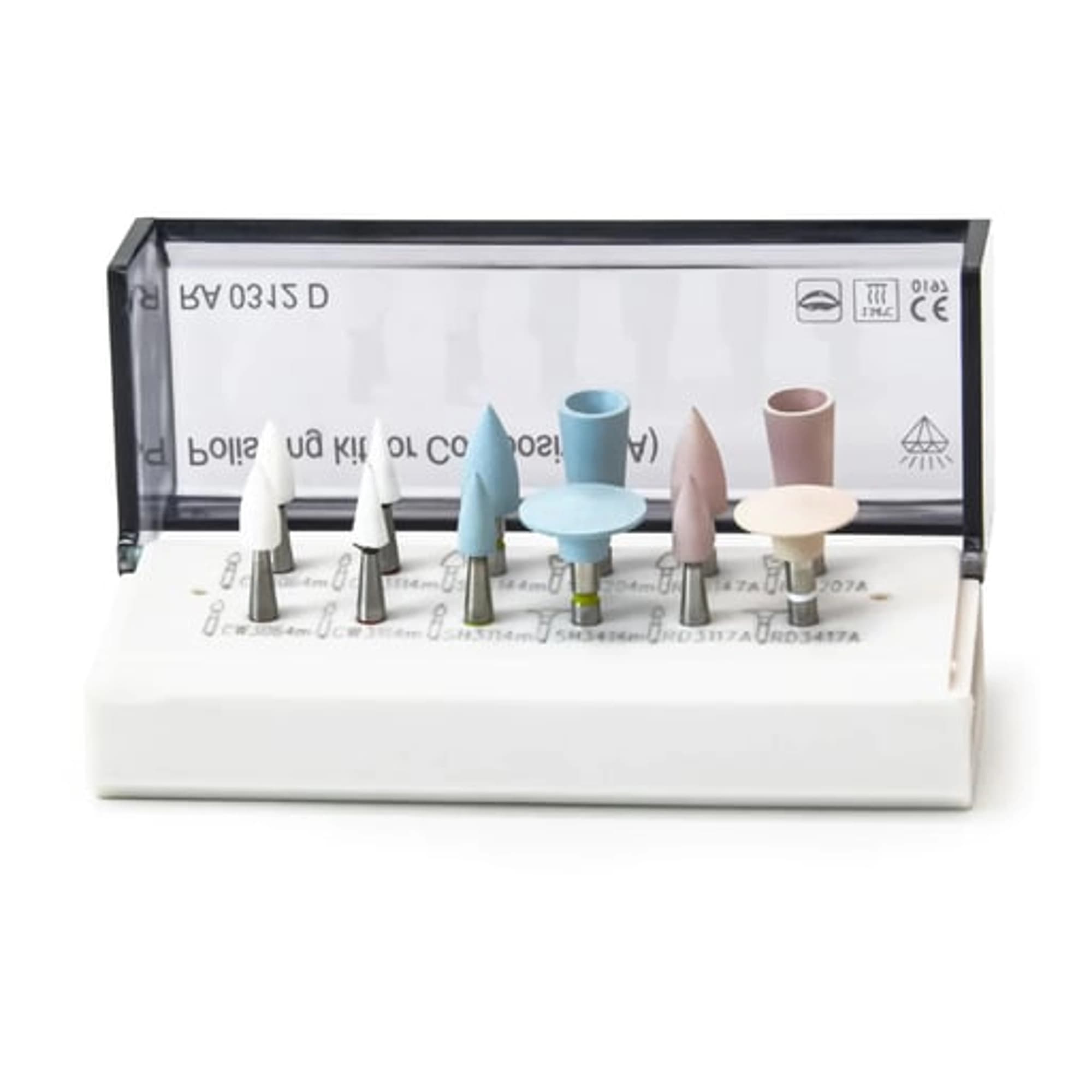 iMatrix Clear Composite Polishing Kit, 12 Polishers/Pk, 411212 thumbnail 2