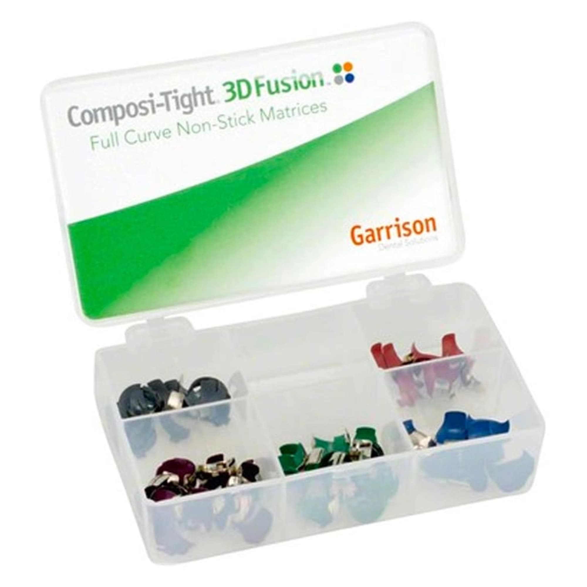 Garrison Composi-Tight 3D Fusion Matrix Band Mini Kit, 5 Sizes, 210 Bands, FXB02 thumbnail 7