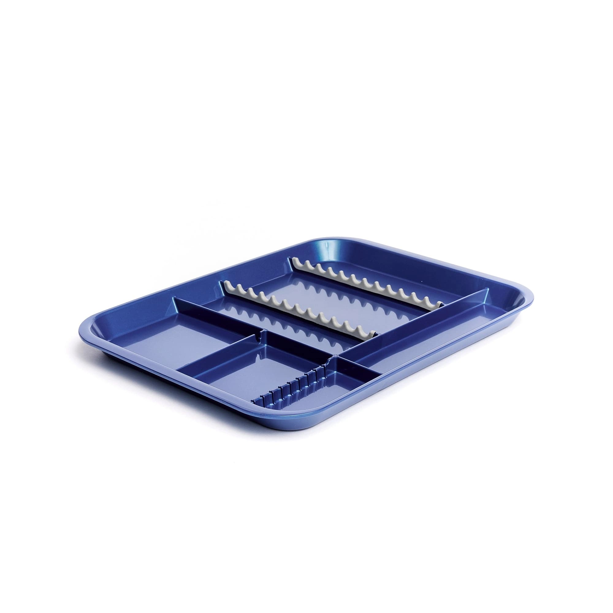 Zirc B-Lok Divided Set-Up Tray, Size B (Ritter), Midnight Blue, 13-3/8" x 9-5/8" x 7/8", 20Z451T thumbnail 2