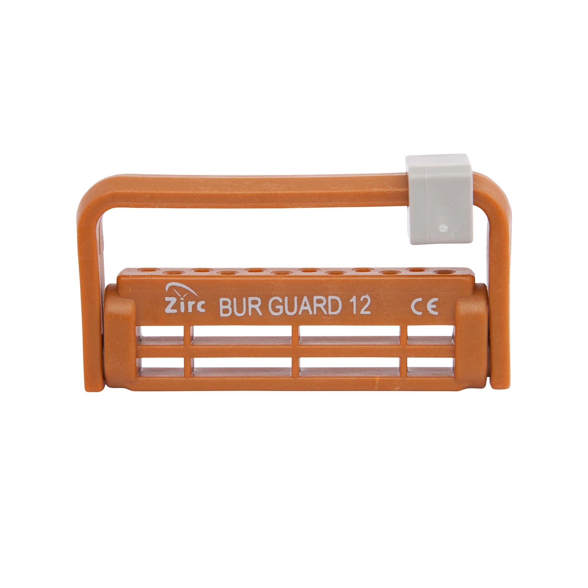 Zirc Steri-Bur Guard 12-Hole Bur Holder, Copper, Adjustable & Sterilizable, 50Z406U thumbnail 2