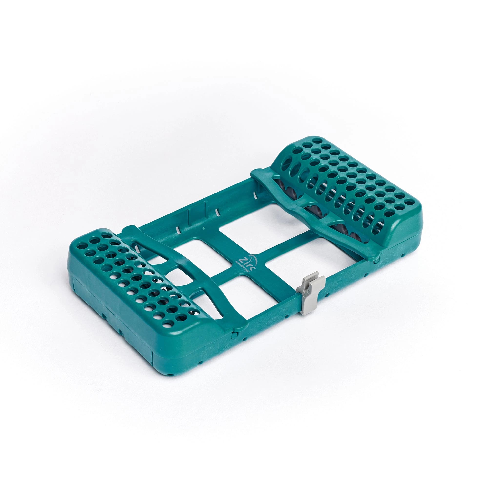 Zirc E-Z Jett Cassette Slim 8-Place Instrument Holder, Teal, 50Z911J thumbnail 2