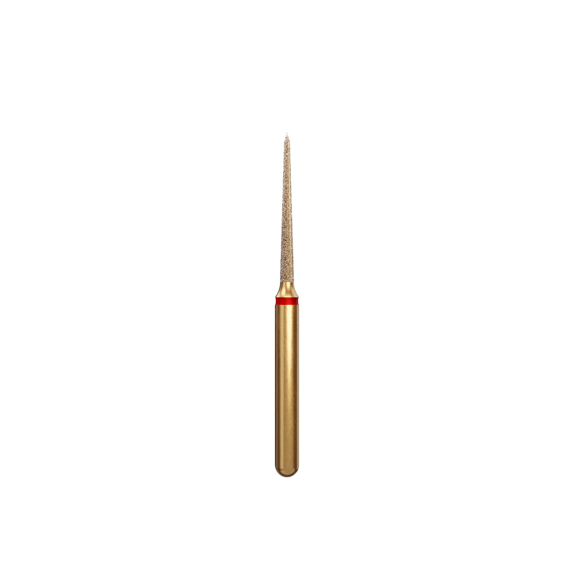 Alpen Diamond Burs, FG, Needle, Fine Grit, Red Ring, #859-010F, 5/Pk, 60032399 - Alpen Diamond Burs, FG, Needle, Fine, Red, # 859-010F, 5/Pk, 60032399 - Image 1