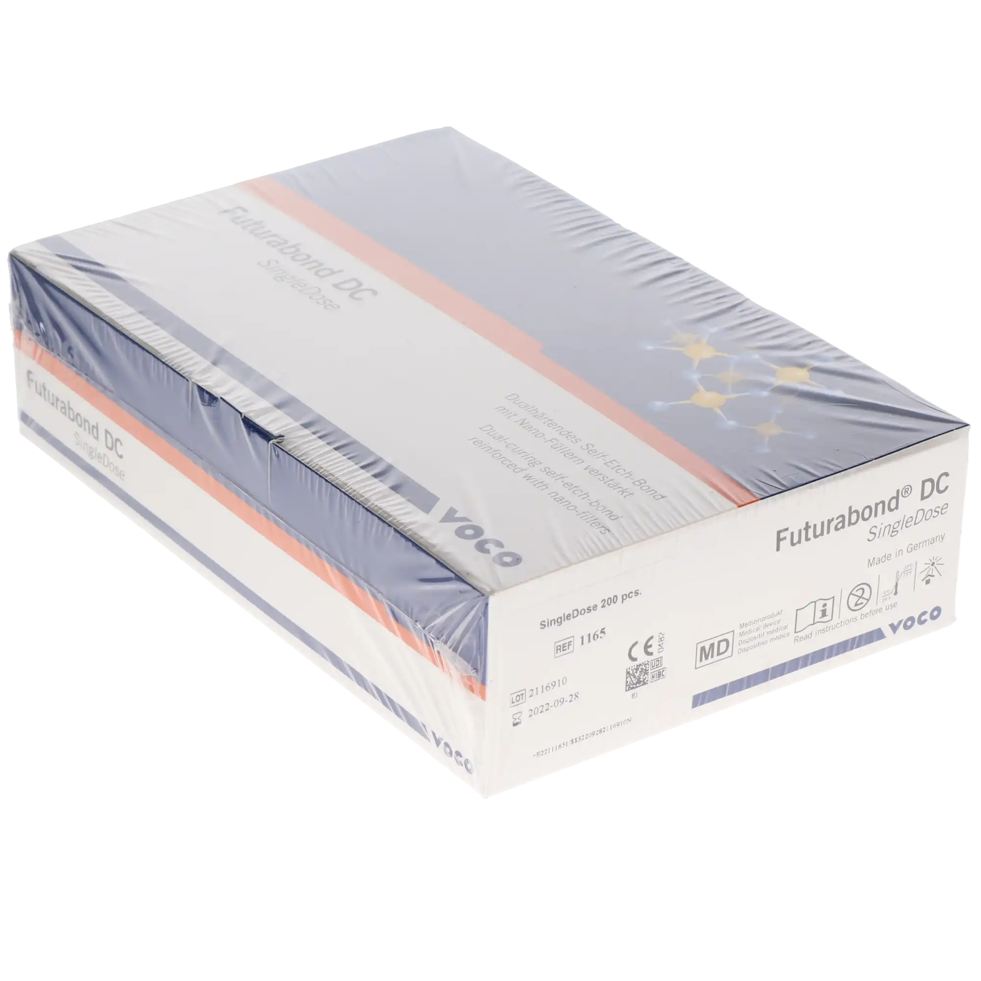 VOCO Futurabond DC Dual-Cure Universal Adhesive, Self-Etch, Single Dose, 0.1 mL, 200/Pk, 1165 thumbnail 10