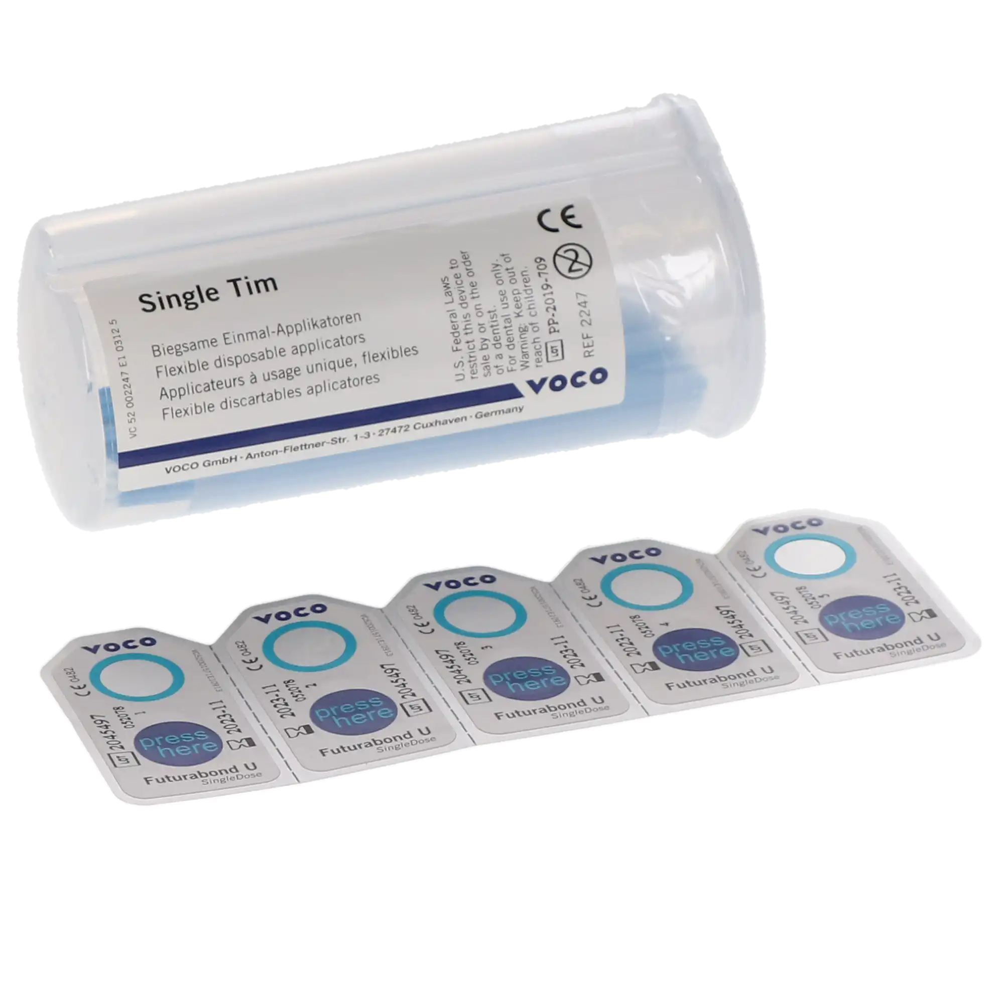 VOCO Futurabond U Dual-Cure Universal Adhesive, SingleDose Refill, 0.1 mL, 50/Pk, 1571 thumbnail 10