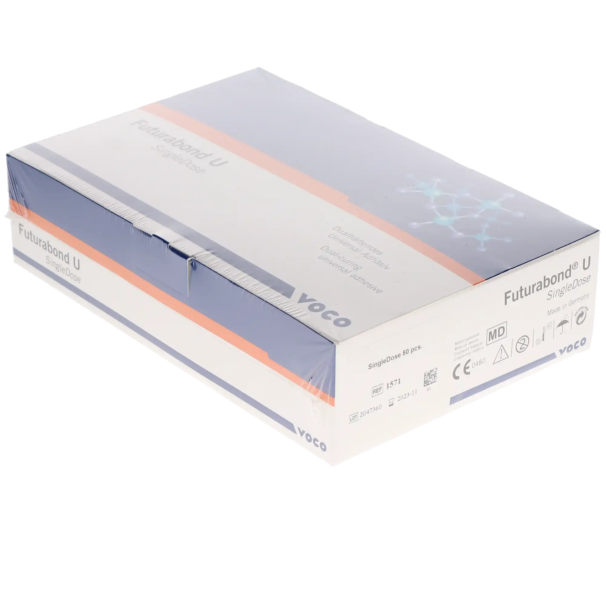 VOCO Futurabond U Dual-Cure Universal Adhesive, SingleDose Refill, 0.1 mL, 50/Pk, 1571 thumbnail 11