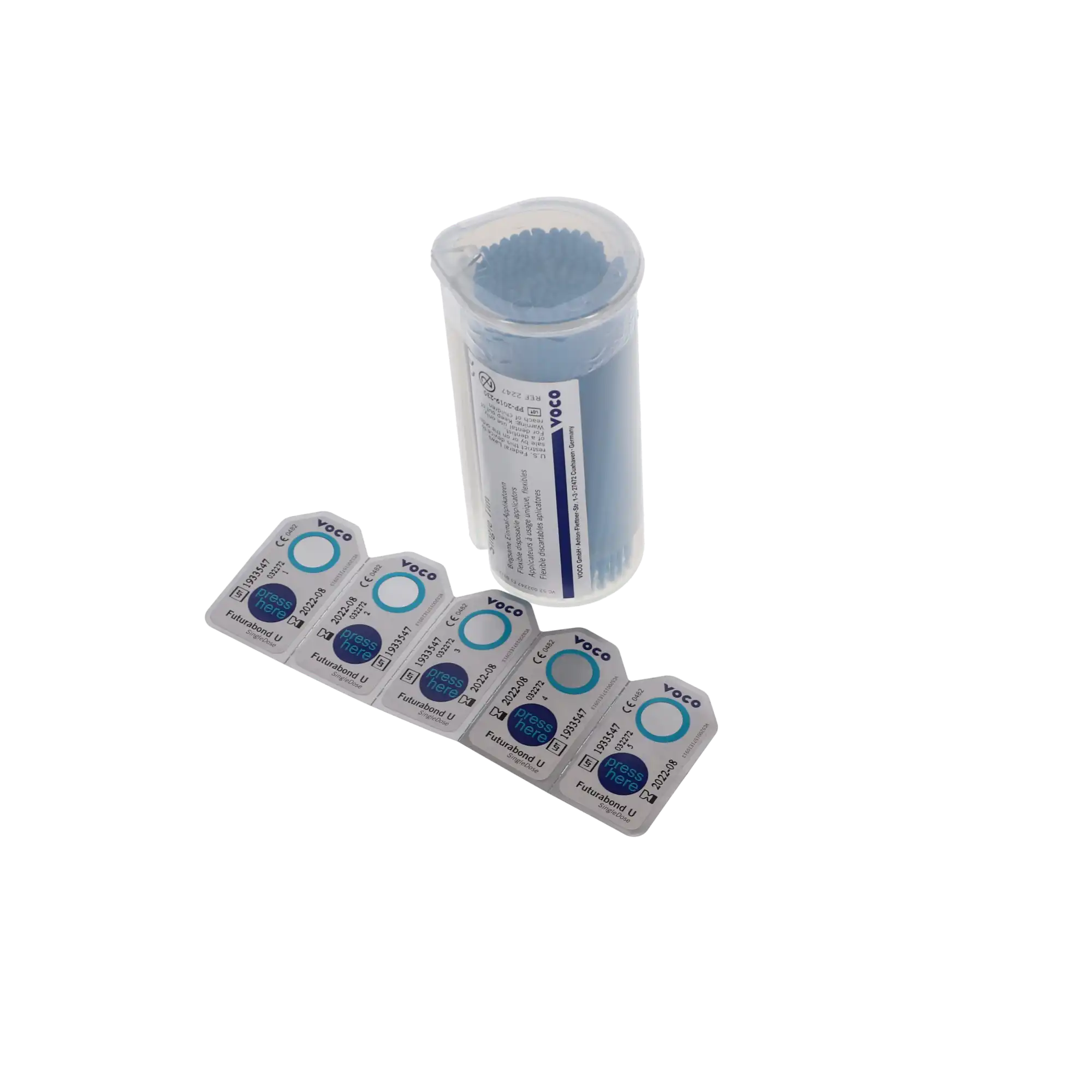 VOCO Futurabond U Dual-Cure Universal Adhesive, SingleDose Refill, 0.1 mL, 200/Pk, 1572 thumbnail 13