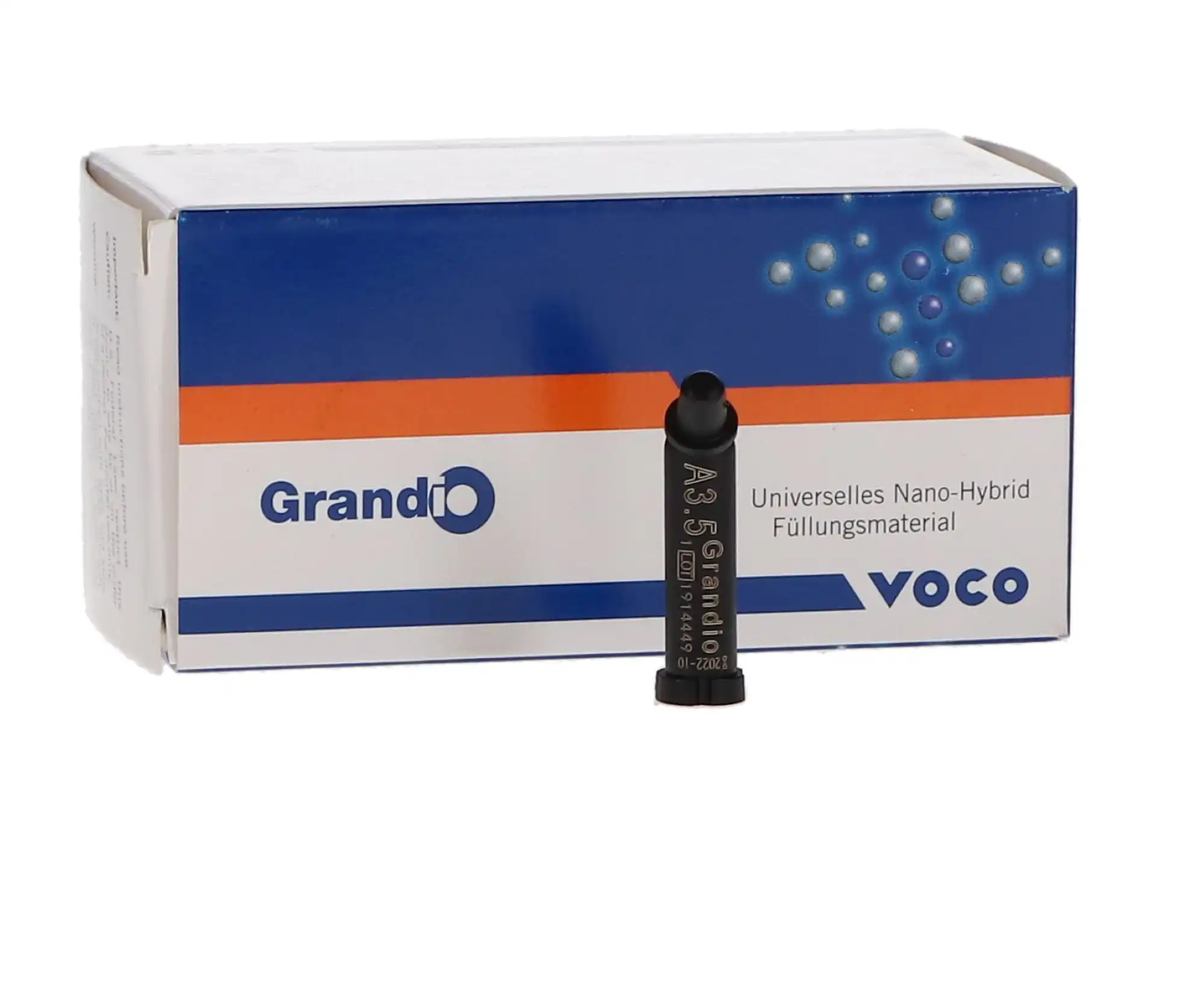Grandio Universal Nanohybrid Composite, Light-Cure, Capsule Refill, 0.25 g, Shade A3.5, 20/Pk, Ref 1843 thumbnail 9