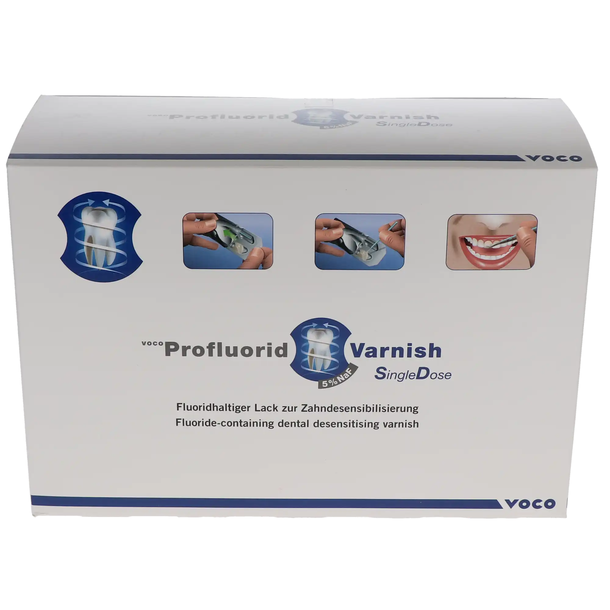VOCO Profluorid 5% Sodium Fluoride Varnish, Single Dose, Mint, 0.4 mL, 200/Pk, 2231 thumbnail 9