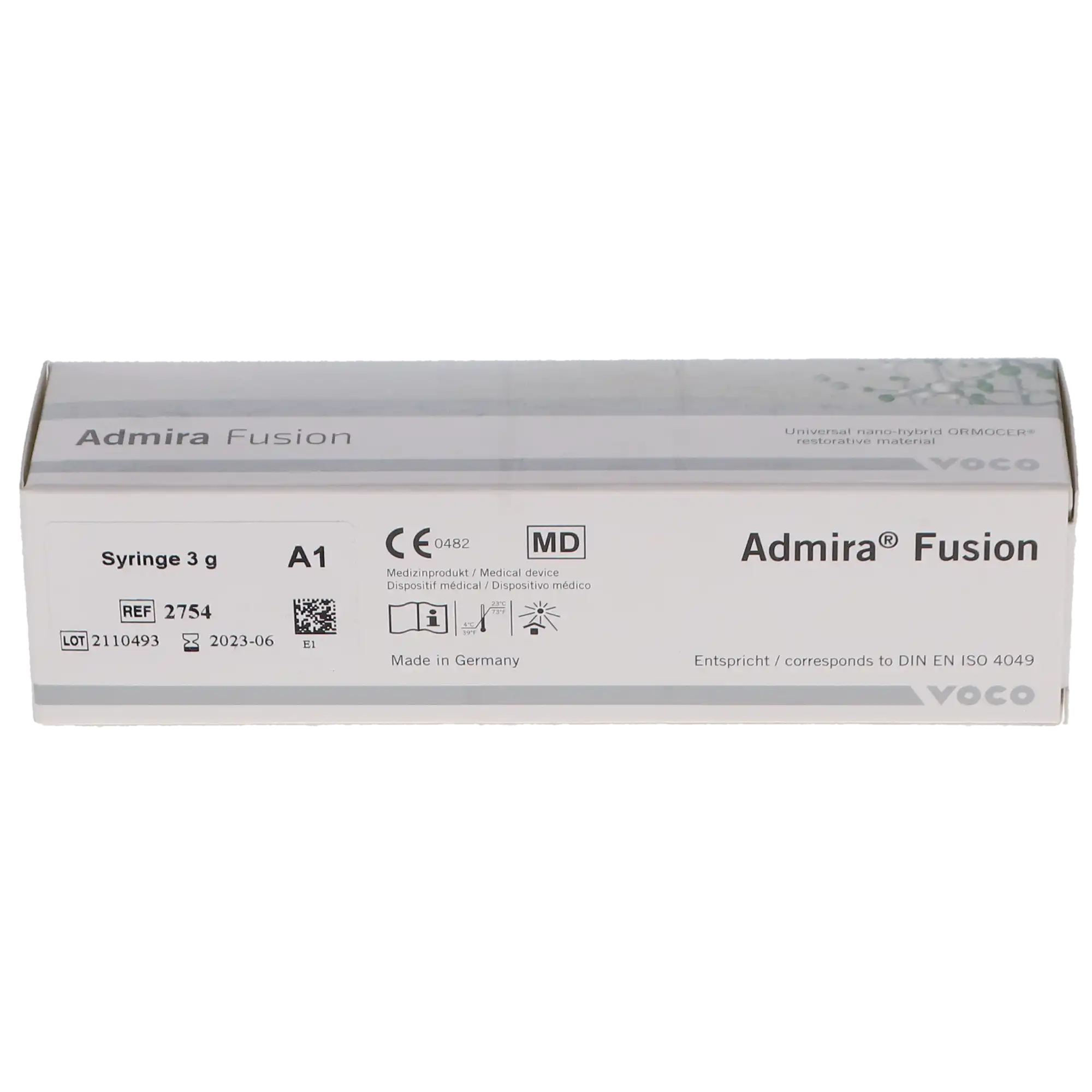 Admira Fusion Universal Nano ORMOCER 3g Syringe Shade A1, 2754 thumbnail 9