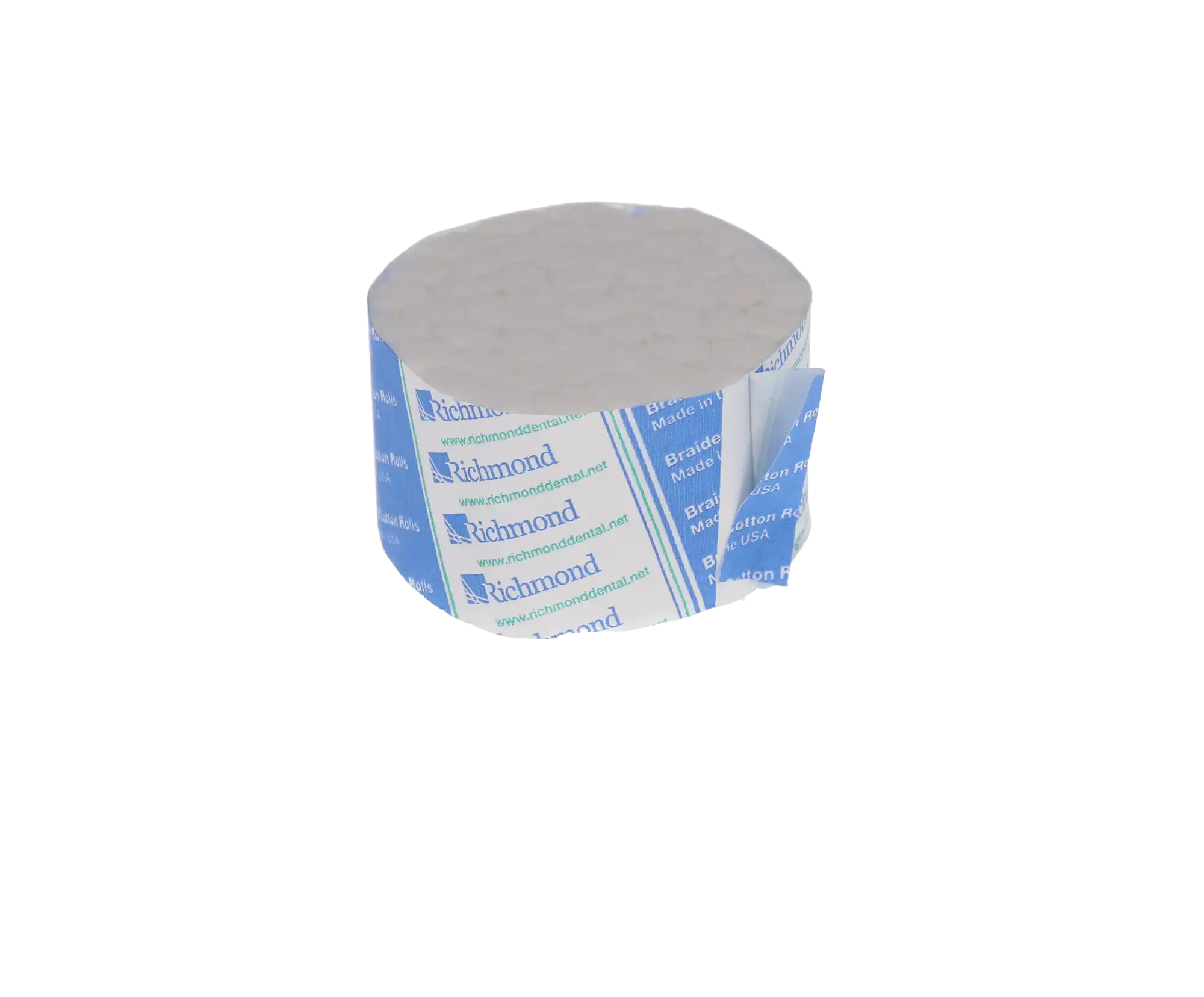 Richmond Braided Cotton Rolls, Medium (3/8"), Junior Pack, 1 1/2", Non-Sterile, 2000/Pk, 200204 thumbnail 7