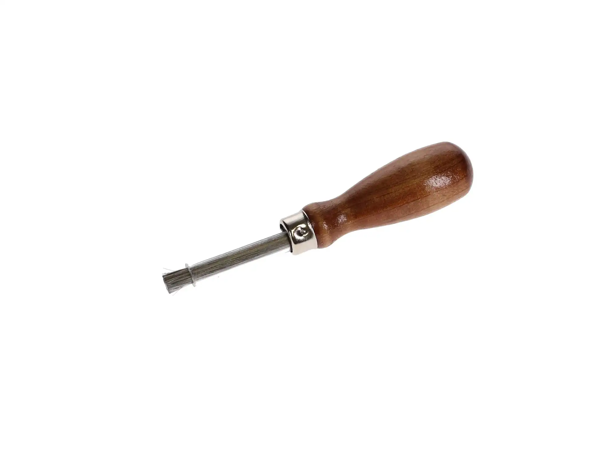 Buffalo Dental Bur Cleaning Brush, Stainless Steel Wire, Wooden Handle, 1/Pk, 07420 thumbnail 4