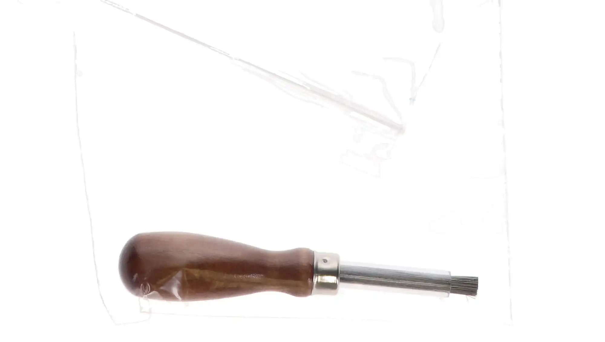 Buffalo Dental Bur Cleaning Brush, Stainless Steel Wire, Wooden Handle, 1/Pk, 07420 thumbnail 6