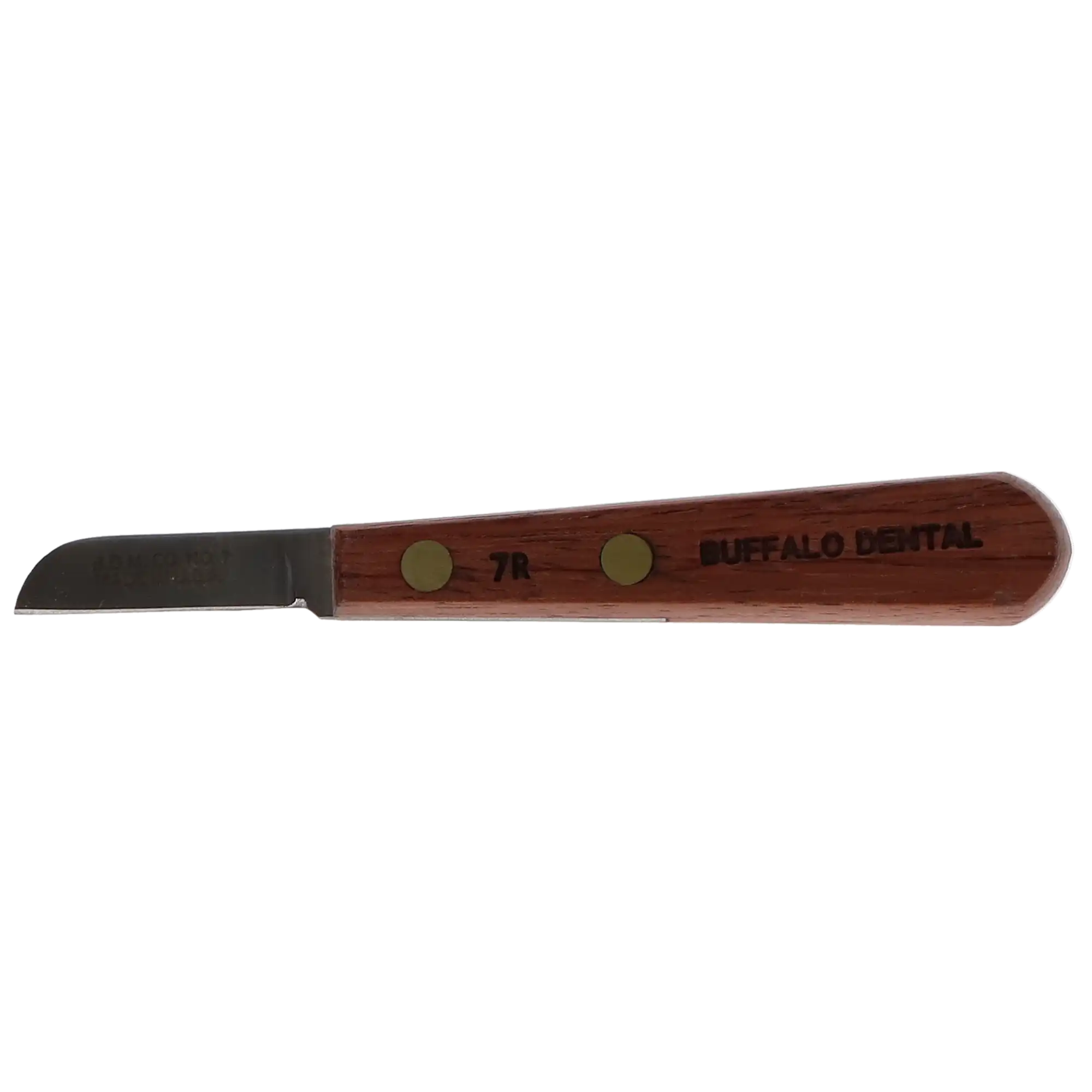 Buffalo Dental #7R Plaster & Compound Knife, Rosewood Handle, 1-1/2" Carbon Steel Blade, 55600 thumbnail 5