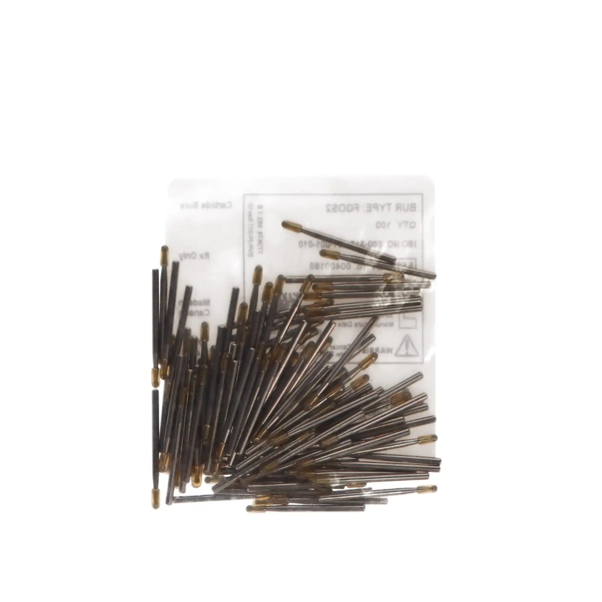 Midwest Oral Surgical Carbide Bur, FGOS, #2, Round, 1.0 mm, 100/Pk, SL2-100 thumbnail 5
