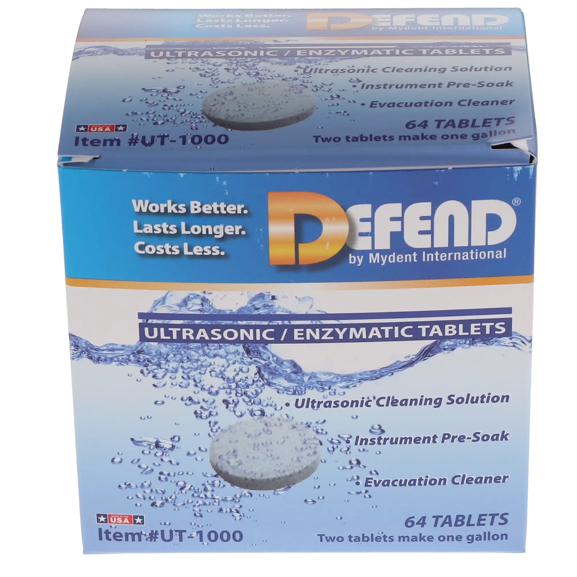 Defend Ultrasonic Enzymatic Cleaning Tablets, 64/Box, UT1000 thumbnail 4