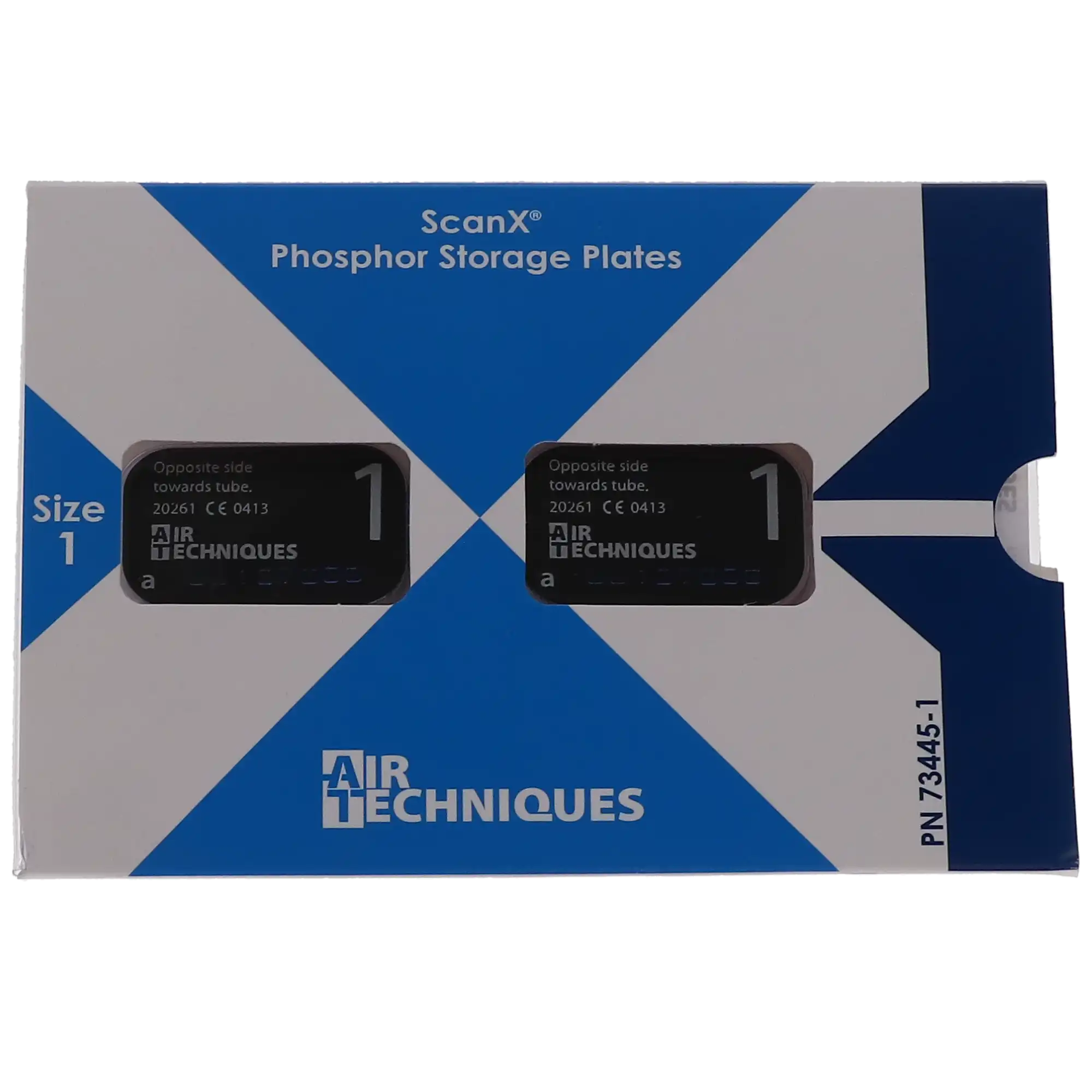 Air Techniques ScanX Intraoral Phosphor Storage Plate, Size 1, 2/Pk, 73445-1 thumbnail 5