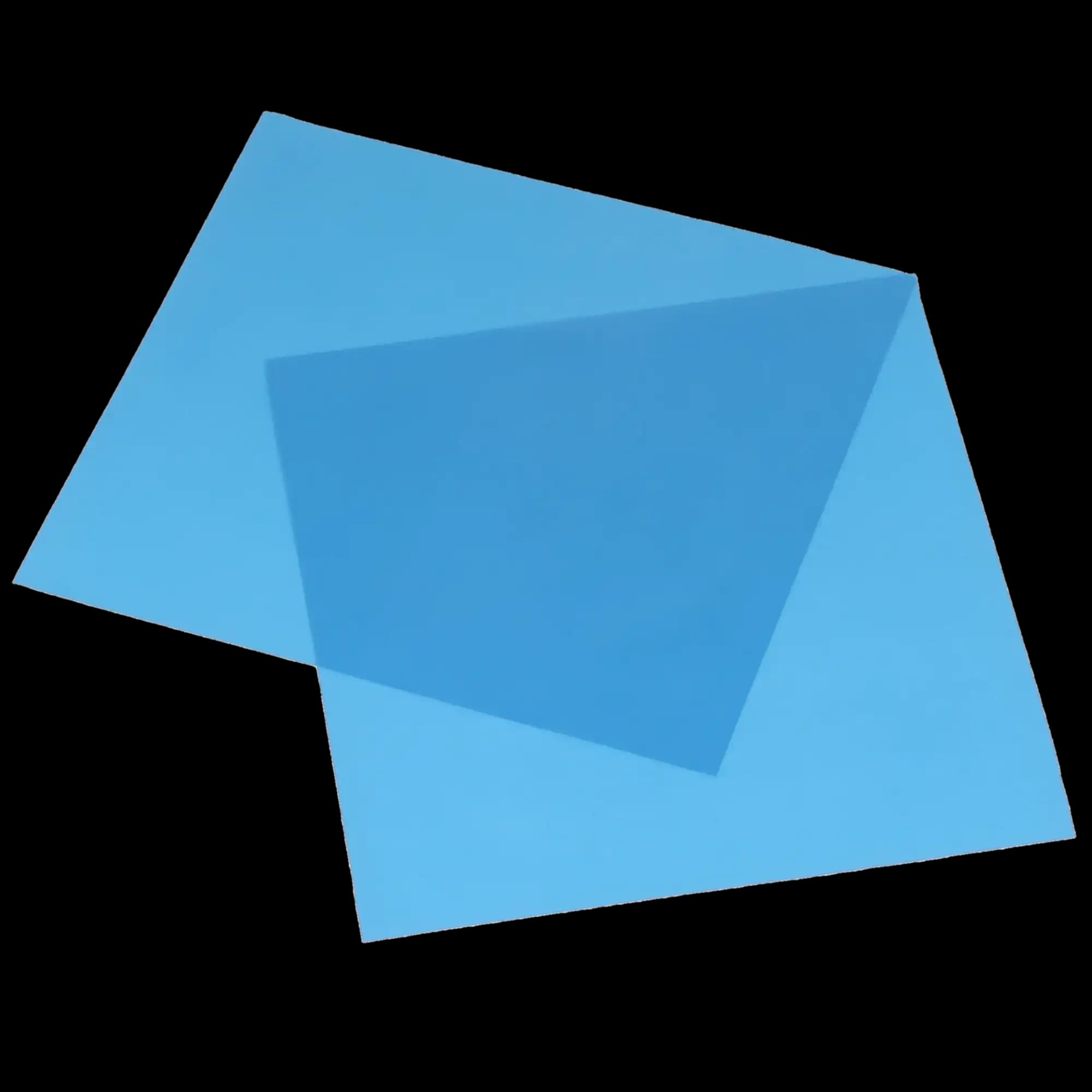 Isodam Non-Latex Polyisoprene Dental Dam, 5" x 5", Medium, Blue, 20/Box, ISO01800520 thumbnail 2