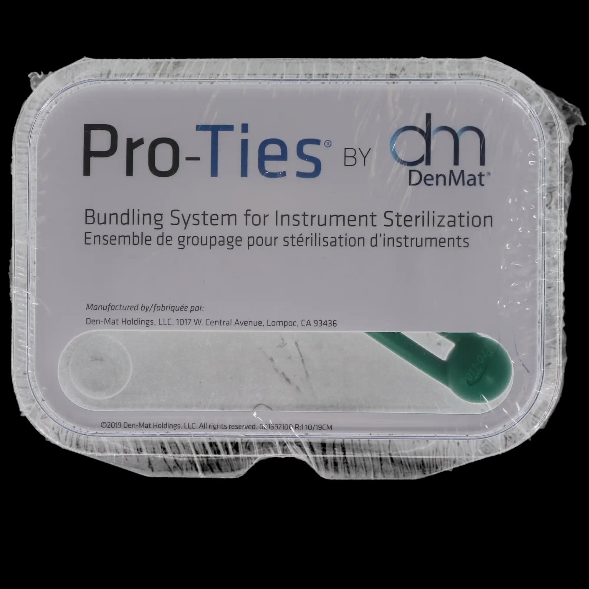 Pro-Ties Instrument Bundling System, Silicone, Green, 4" Long, 6/Pk, 650102G thumbnail 5
