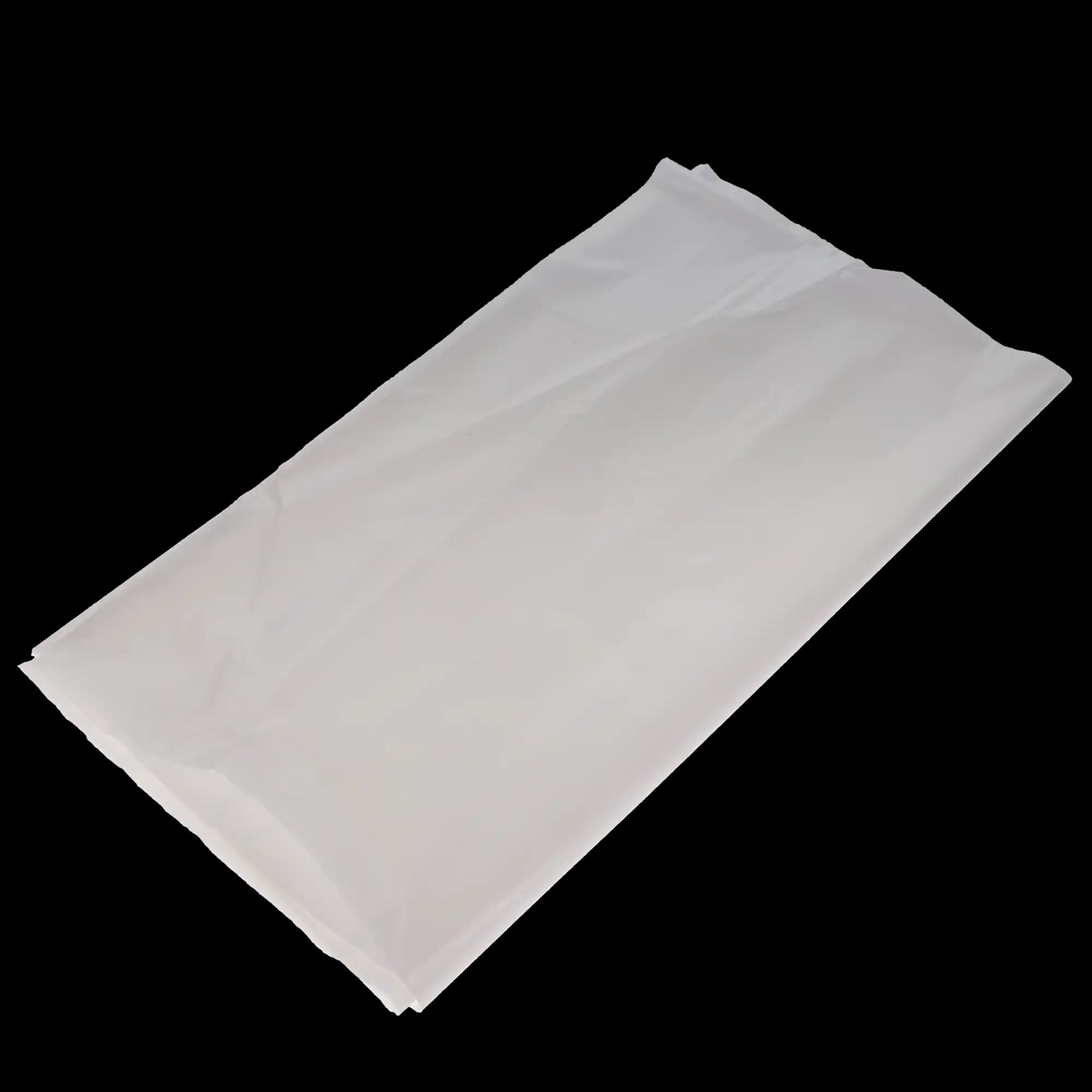 Tidi Products Poly Patient Apron, 36" x 40", White, 100/Pk, 917670 - Poly Patient Apron, 36" x 40", White, 100/Pk, 917670 (Discontinued) - Image 1